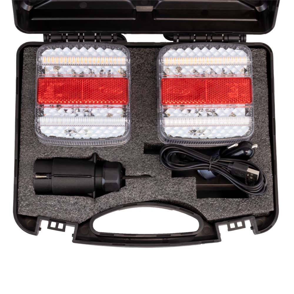 SET DI DUE FARI POSTERIORI MAGNETICI SENZA FILI 54044 JBM