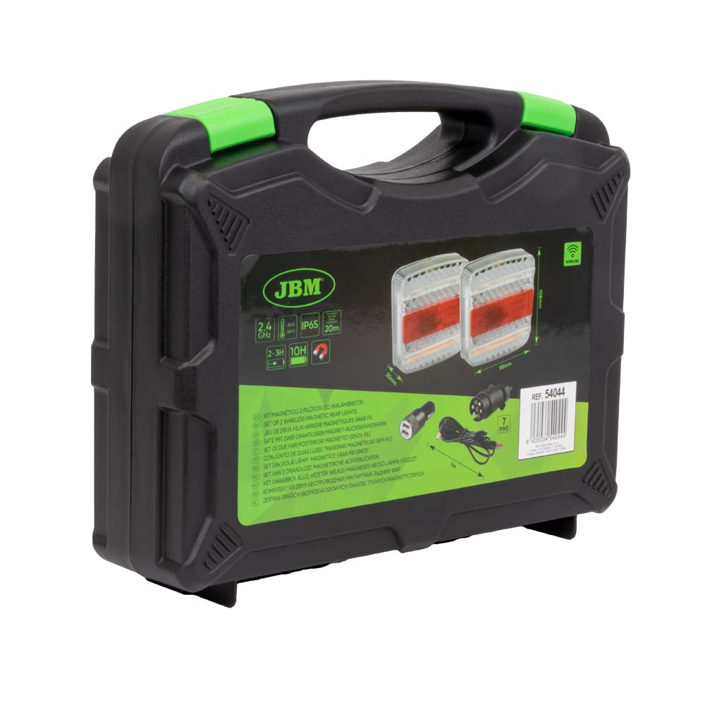 SET DI DUE FARI POSTERIORI MAGNETICI SENZA FILI 54044 JBM