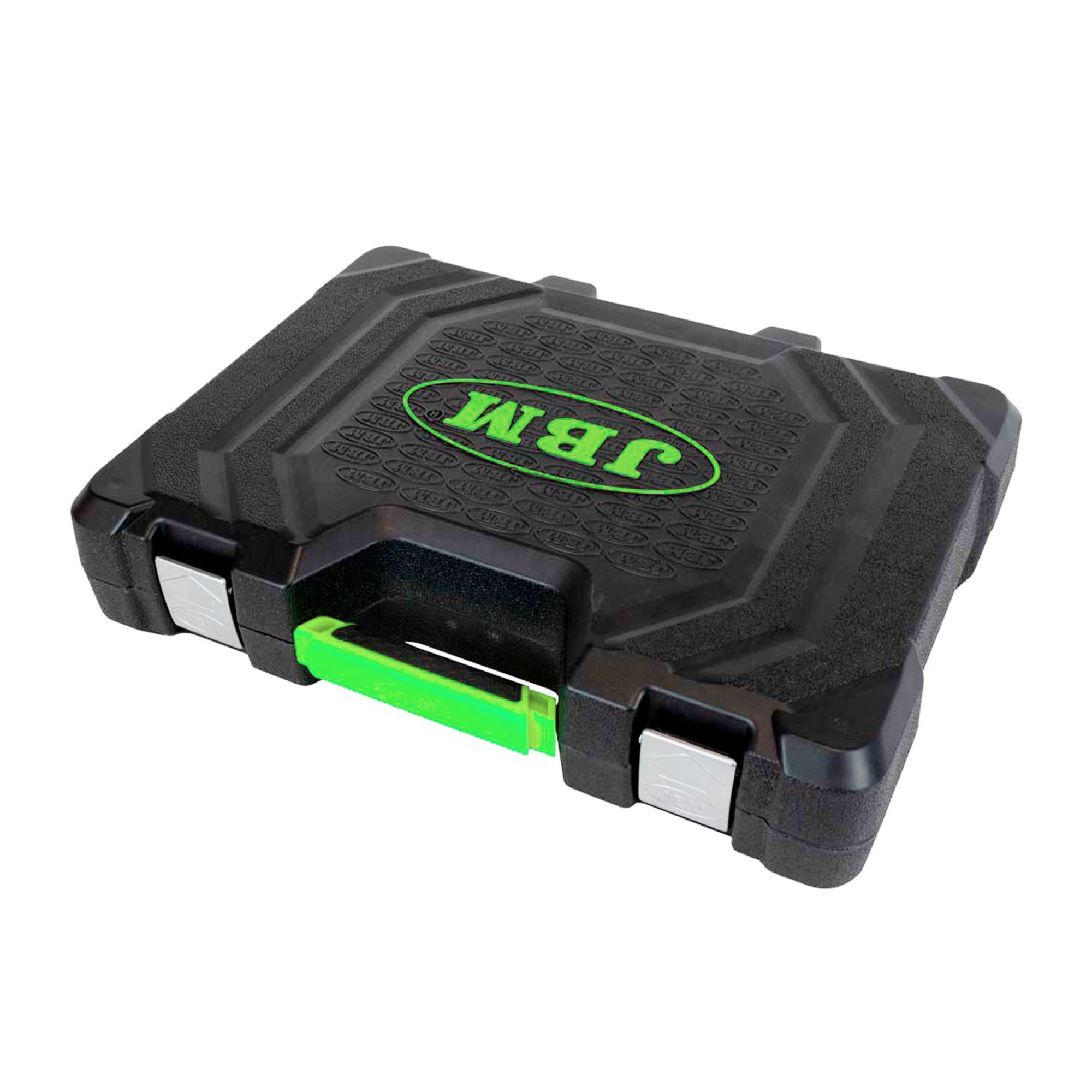 VALIGETTA DI UTENSILI 179 PEZZI CON BUSSOLE ESAGONALI CROMATE JBM 54046