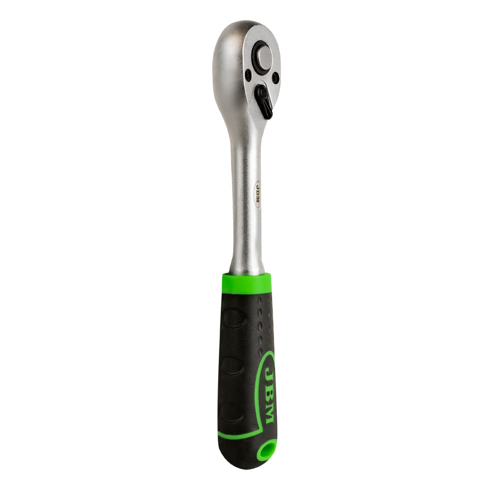 CRICCHETTO DRITTO 1/4" CON TESTA A 72 DENTI 145MM 54083 JBM