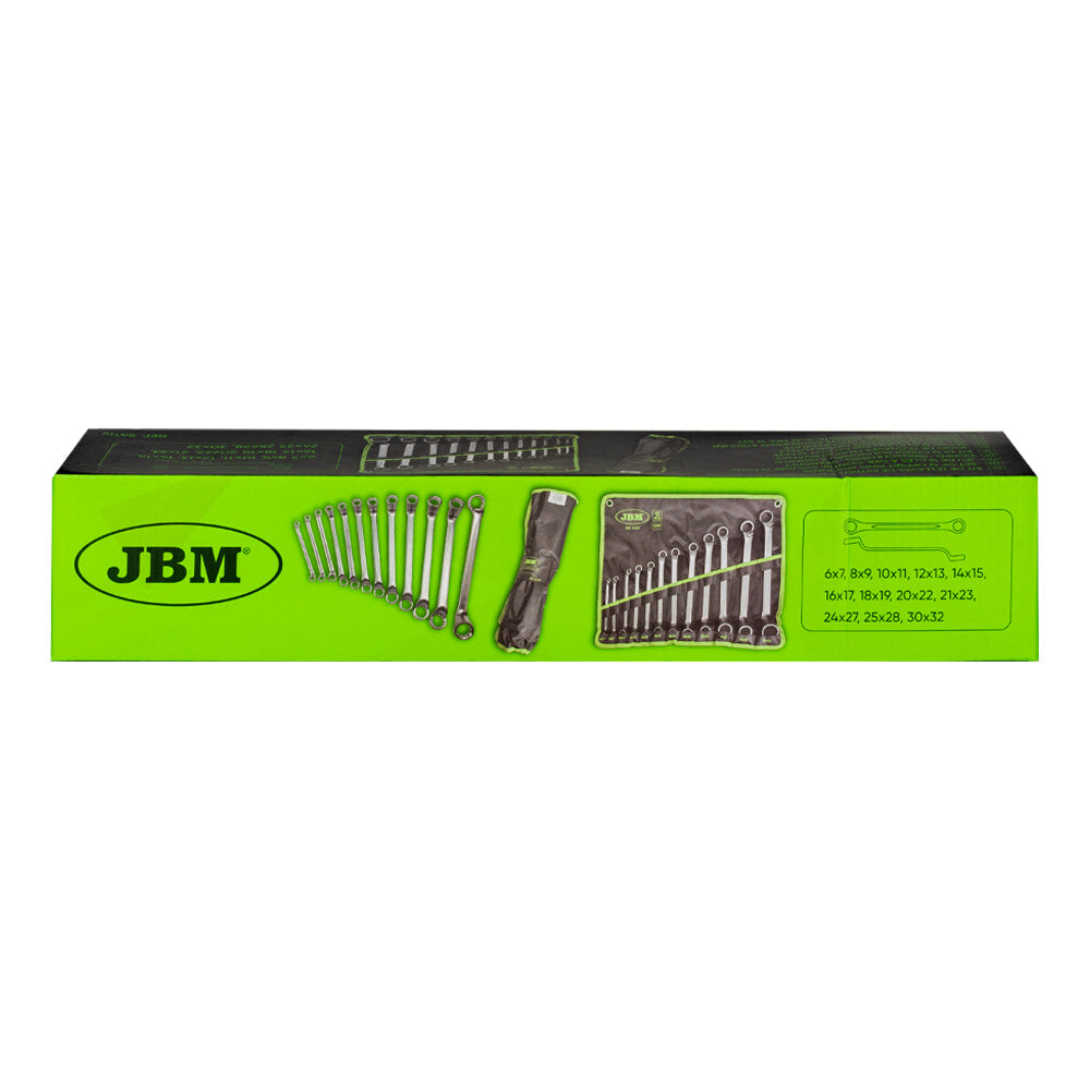 SET DI 12 CHIAVI A GOMITO A 12 POLI 54119 JBM