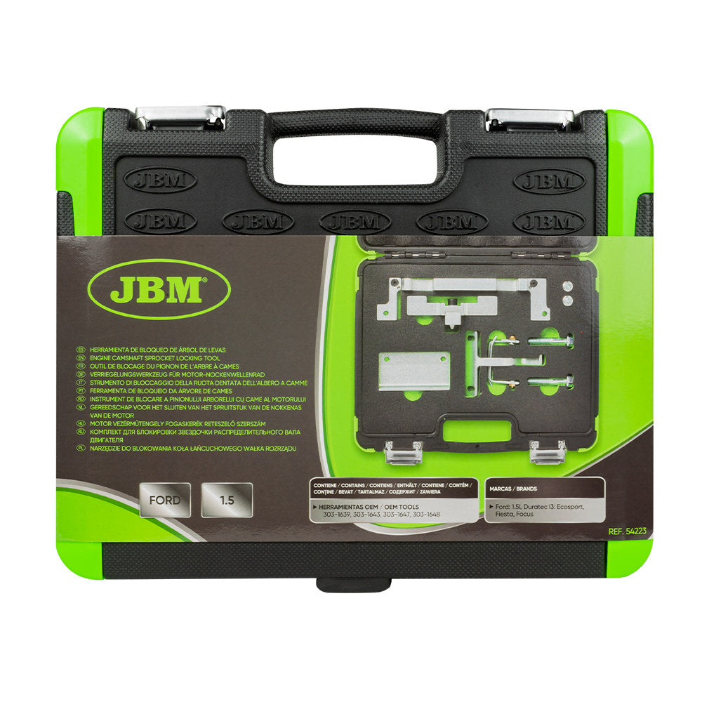 KIT DI MESSA IN FASE DELLA RUOTA DENTATA DELL'ALBERO A CAMME PER FORD 1.5T 54223 JBM