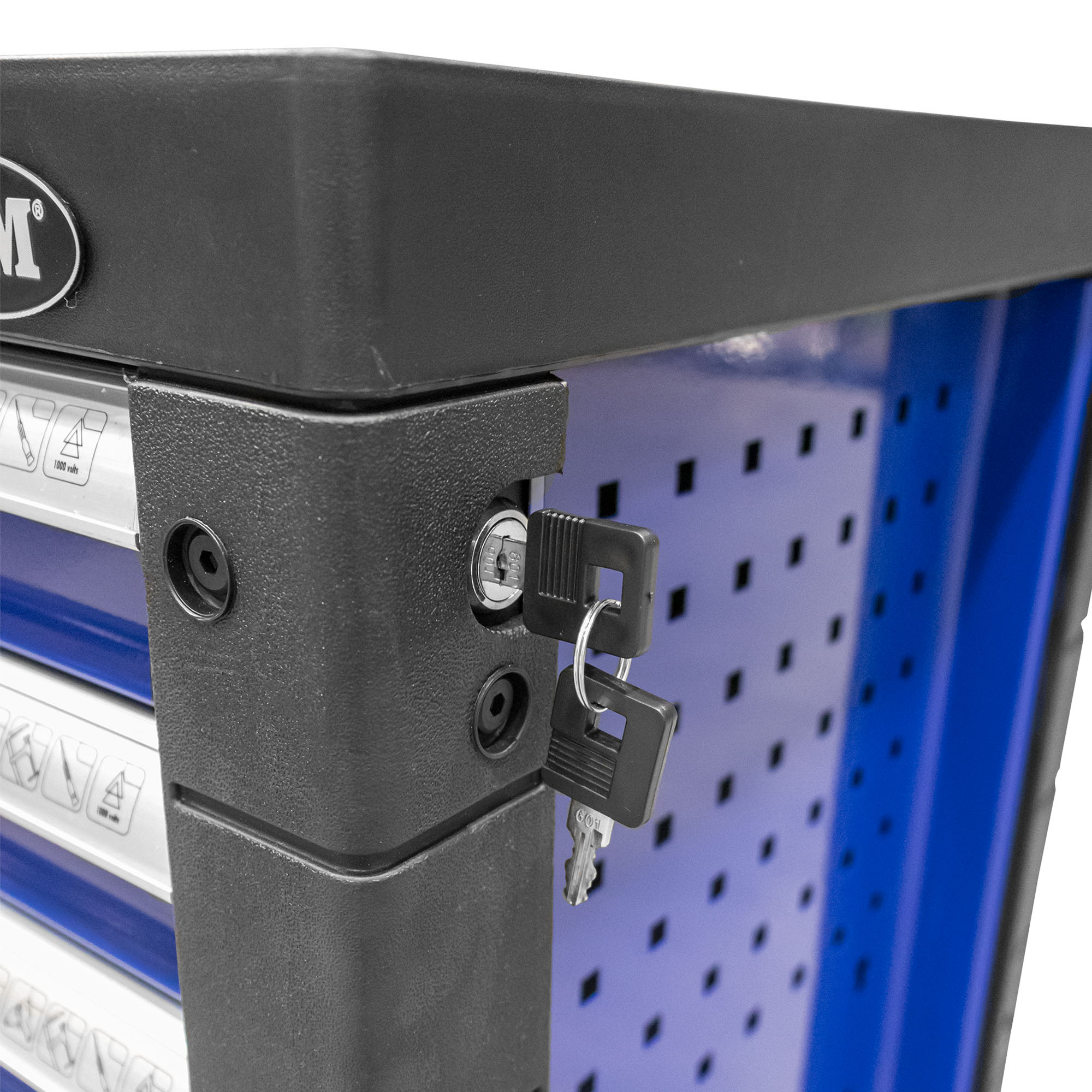CARRELLO CON 7 CASSETTI BLU - SPECIALE PER AUTOCARRI 54239 JBM