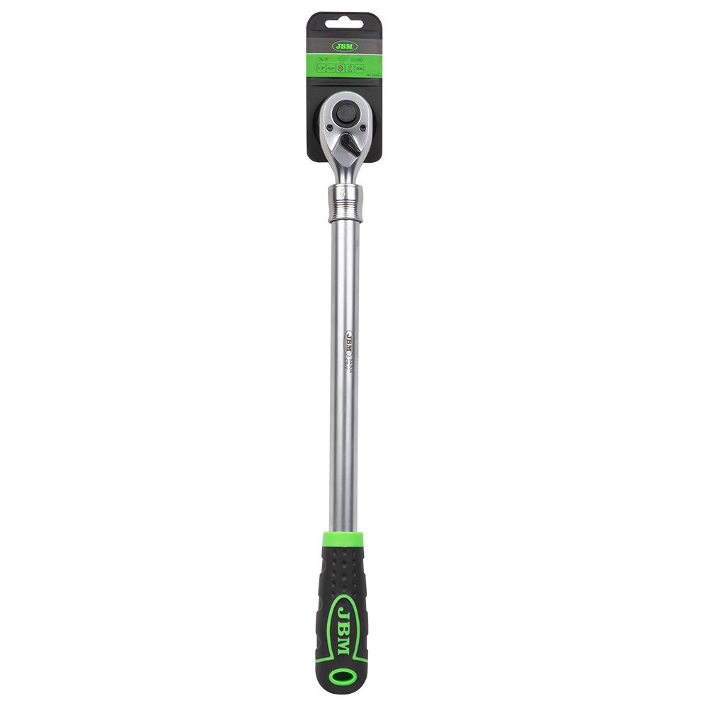 CRICCHETTO ESTENDIBILE 1/2" 450-610MM CON TESTA A 72 DENTI 54304 JBM