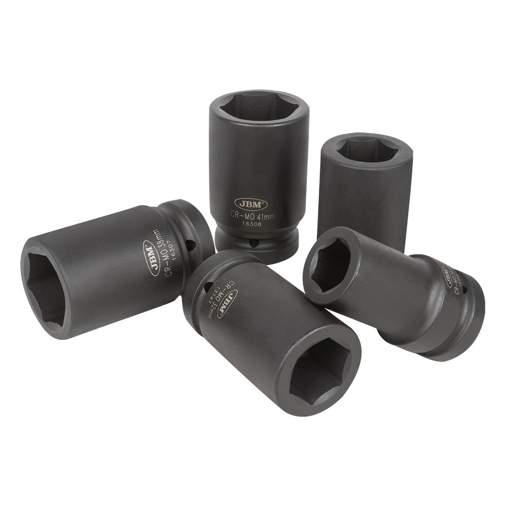 SET DI 8 BUSSOLE D'IMPATTO 1" LUNGHE 54316 JBM