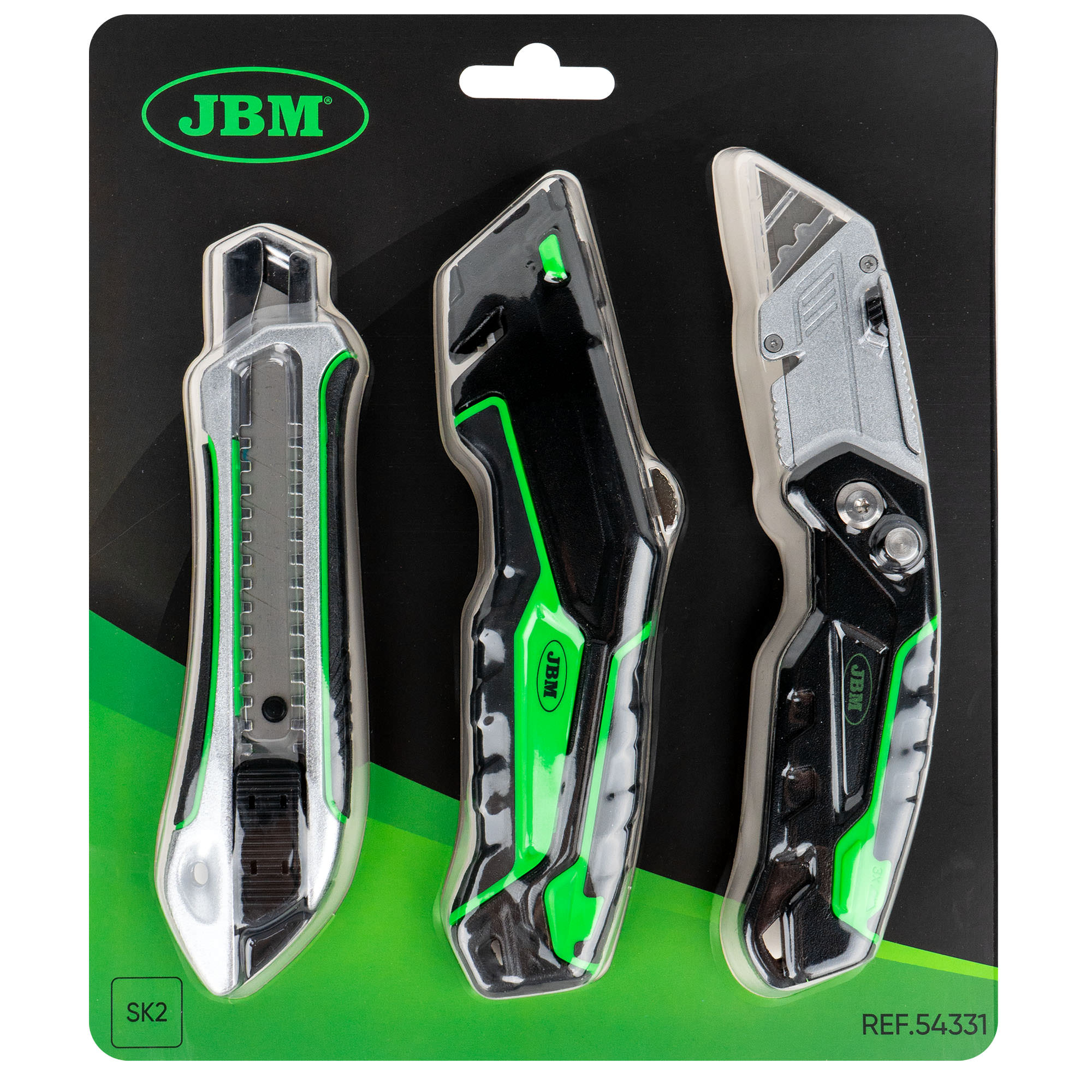 SET DI 3 TAGLIERINI PROFESSIONALI 54331 JBM