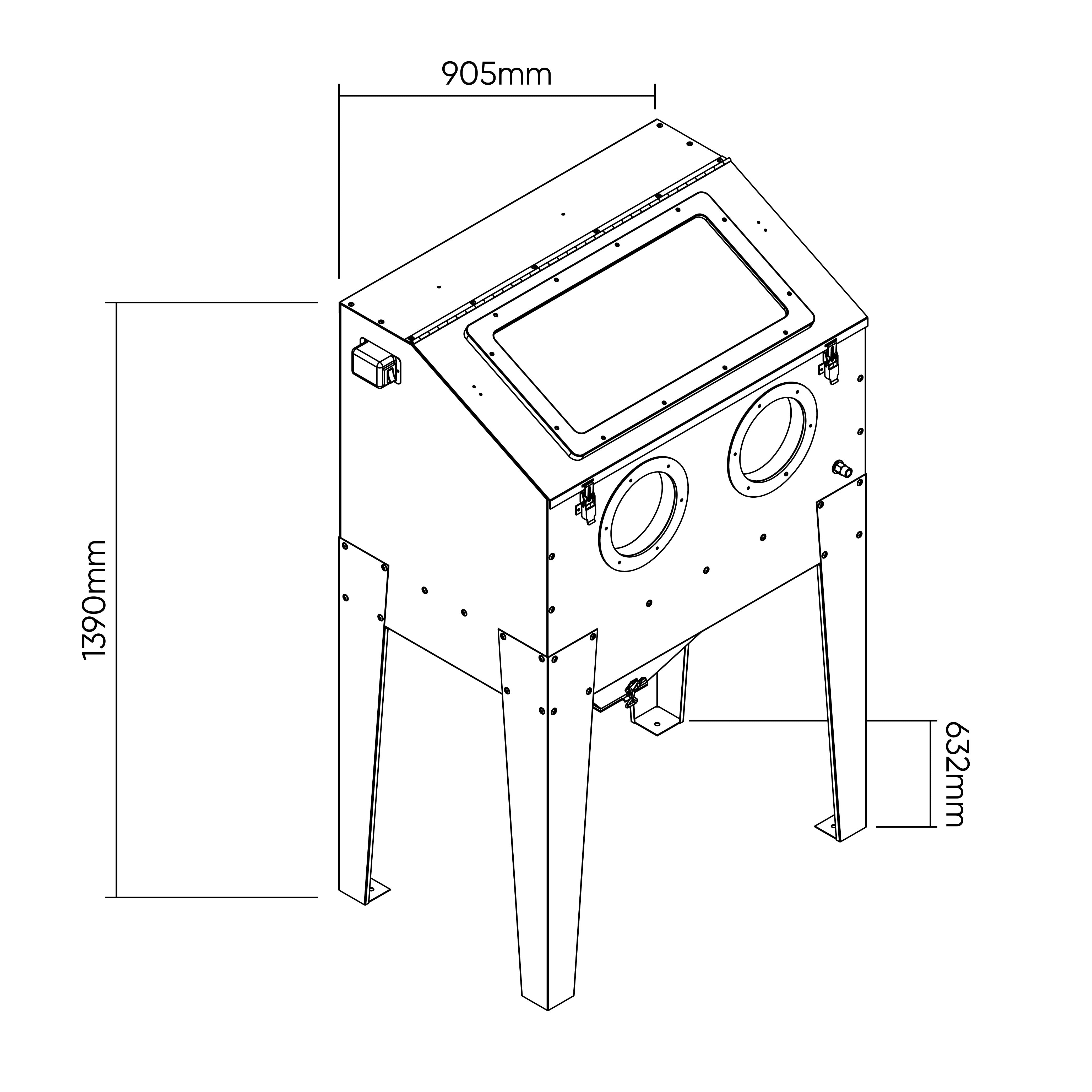SABBIATRICE 220L JBM 54341