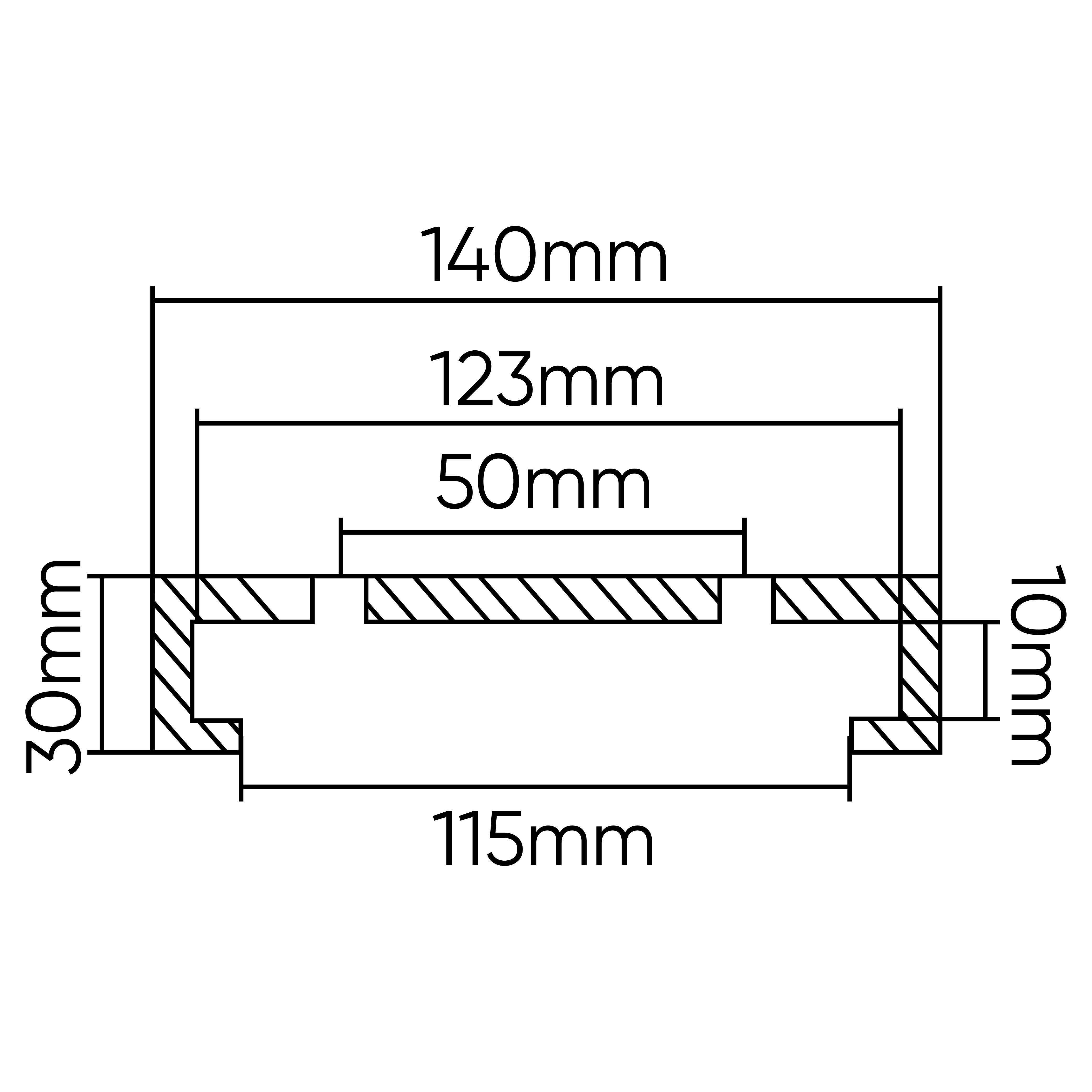TAMPONE IN GOMMA PER PONTE SOLLEVATORE TWIN BUSCH 118MM 54358 JBM