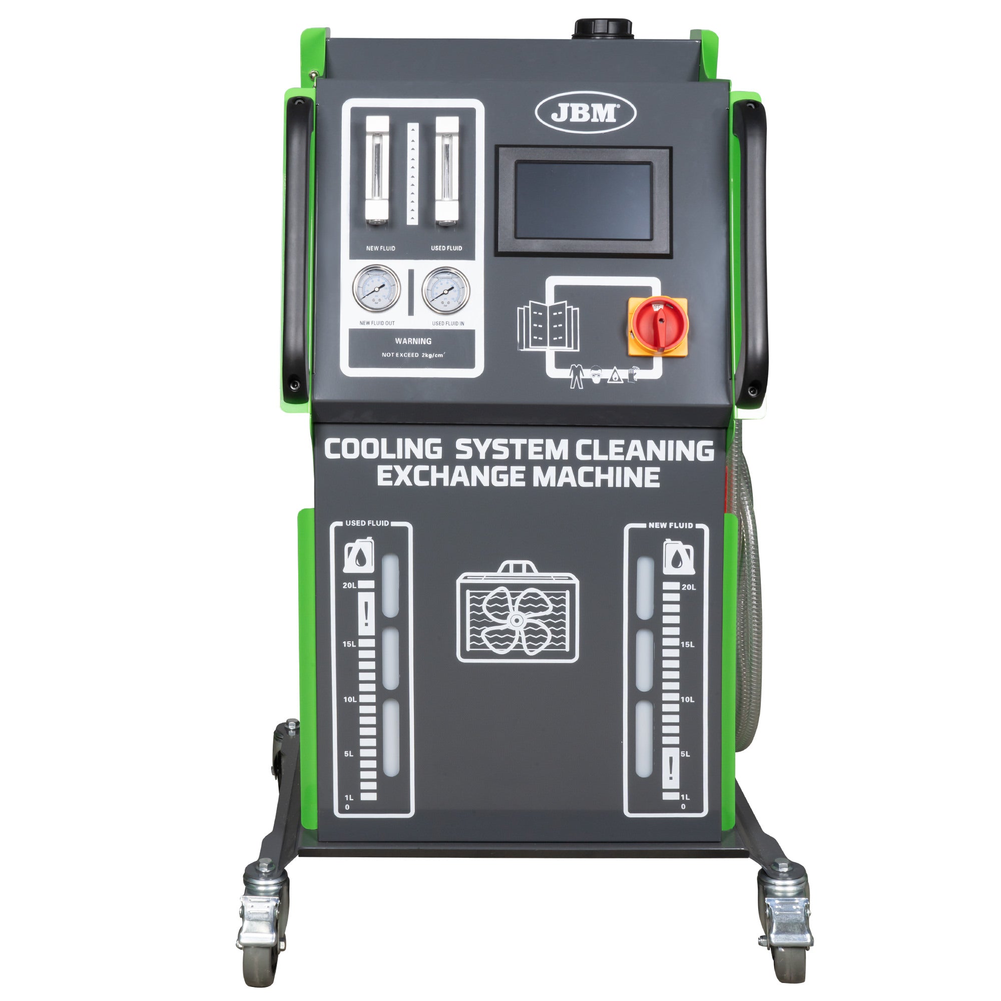 MACCHINA PER LA PULIZIA DEL SISTEMA DI RAFFREDDAMENTO JBM 54368