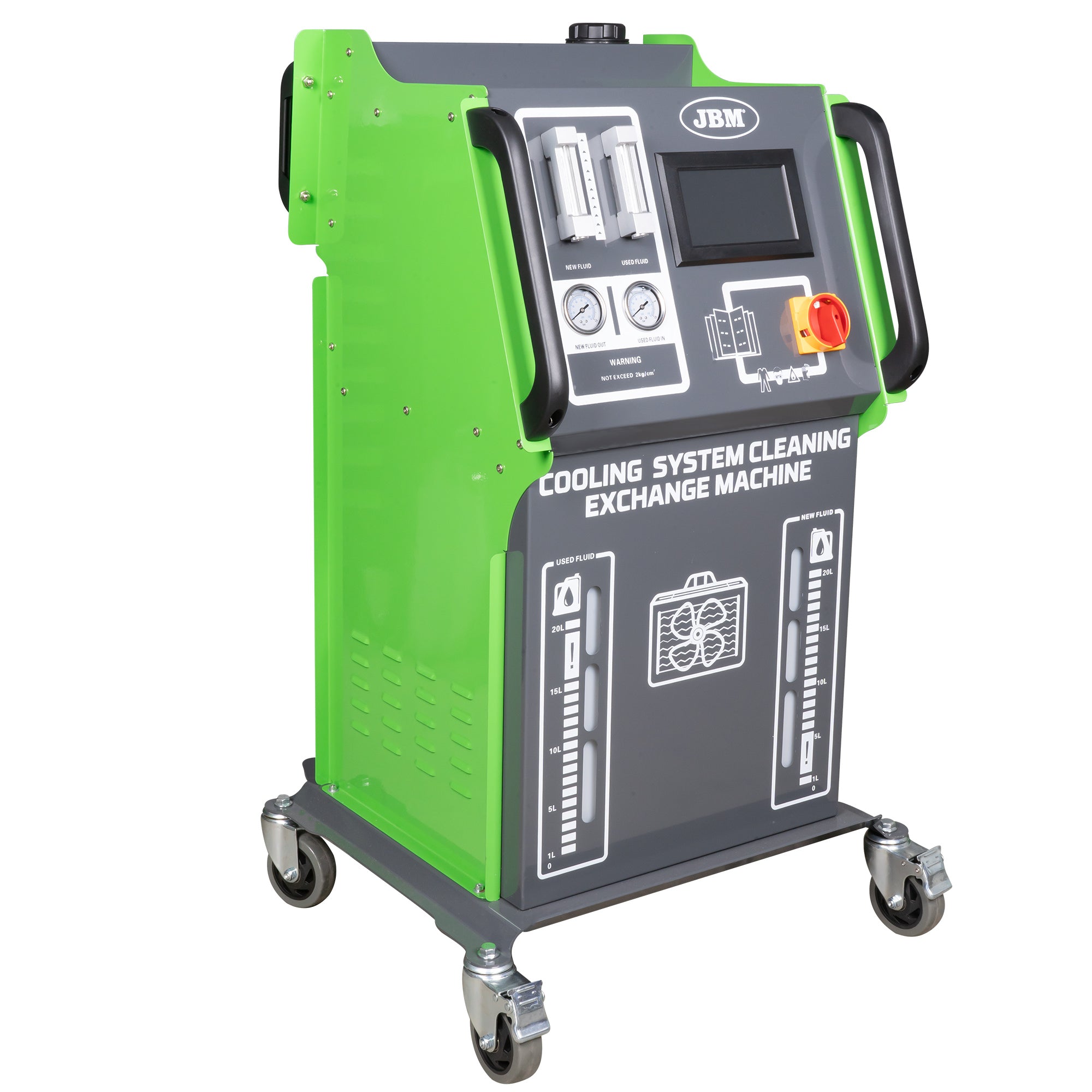 MACCHINA PER LA PULIZIA DEL SISTEMA DI RAFFREDDAMENTO JBM 54368