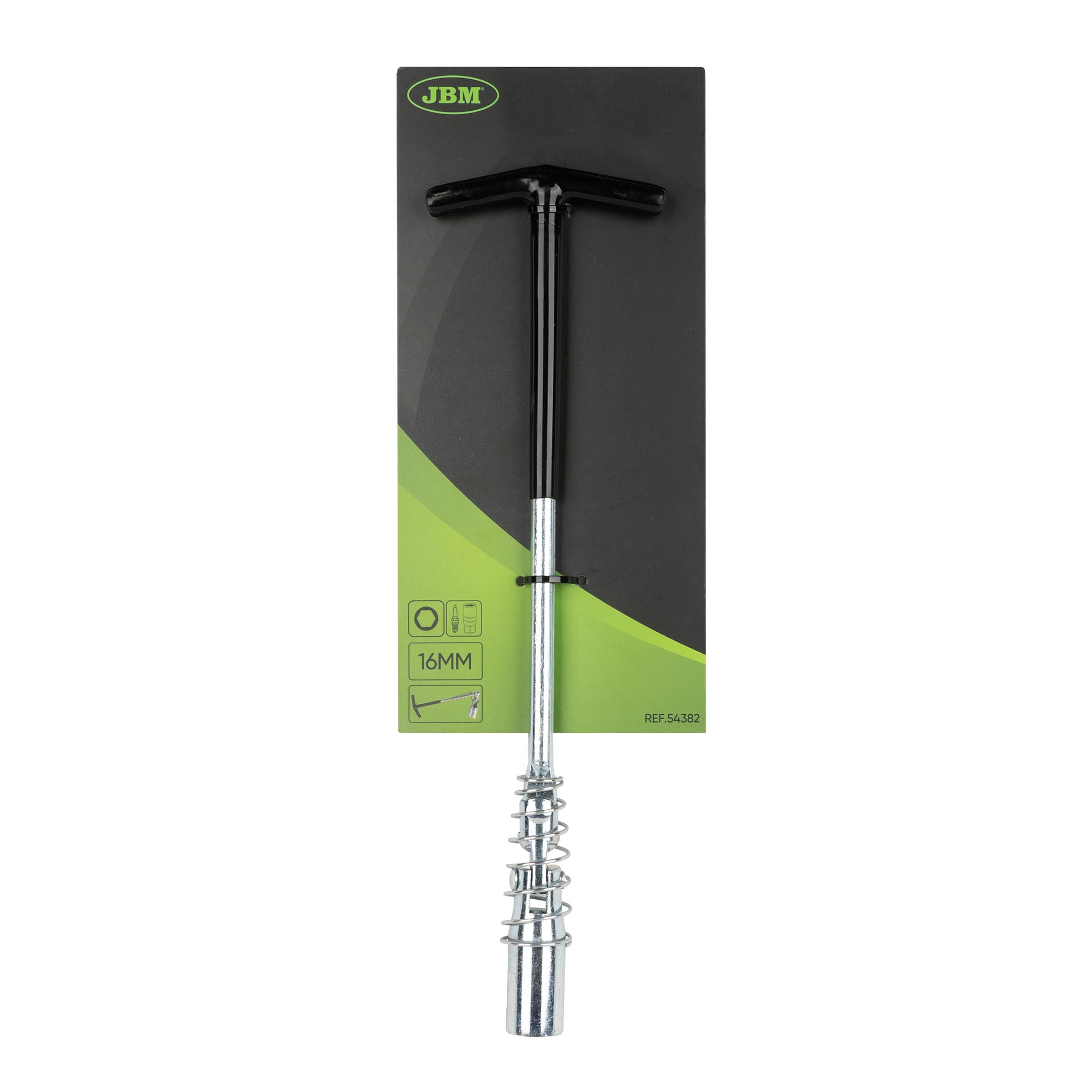 CHIAVE A BUSSOLA ARTICOLATA PER CANDELE 16 MM 54382 JBM
