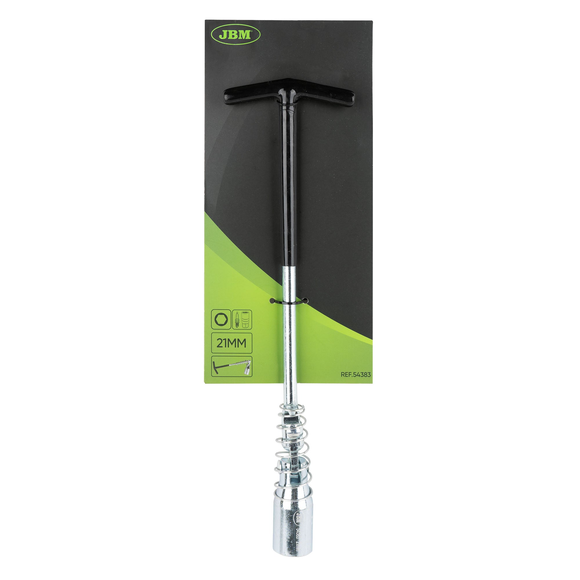 CHIAVE A BUSSOLA SNODATA PER CANDELE 21 MM 54383 JBM
