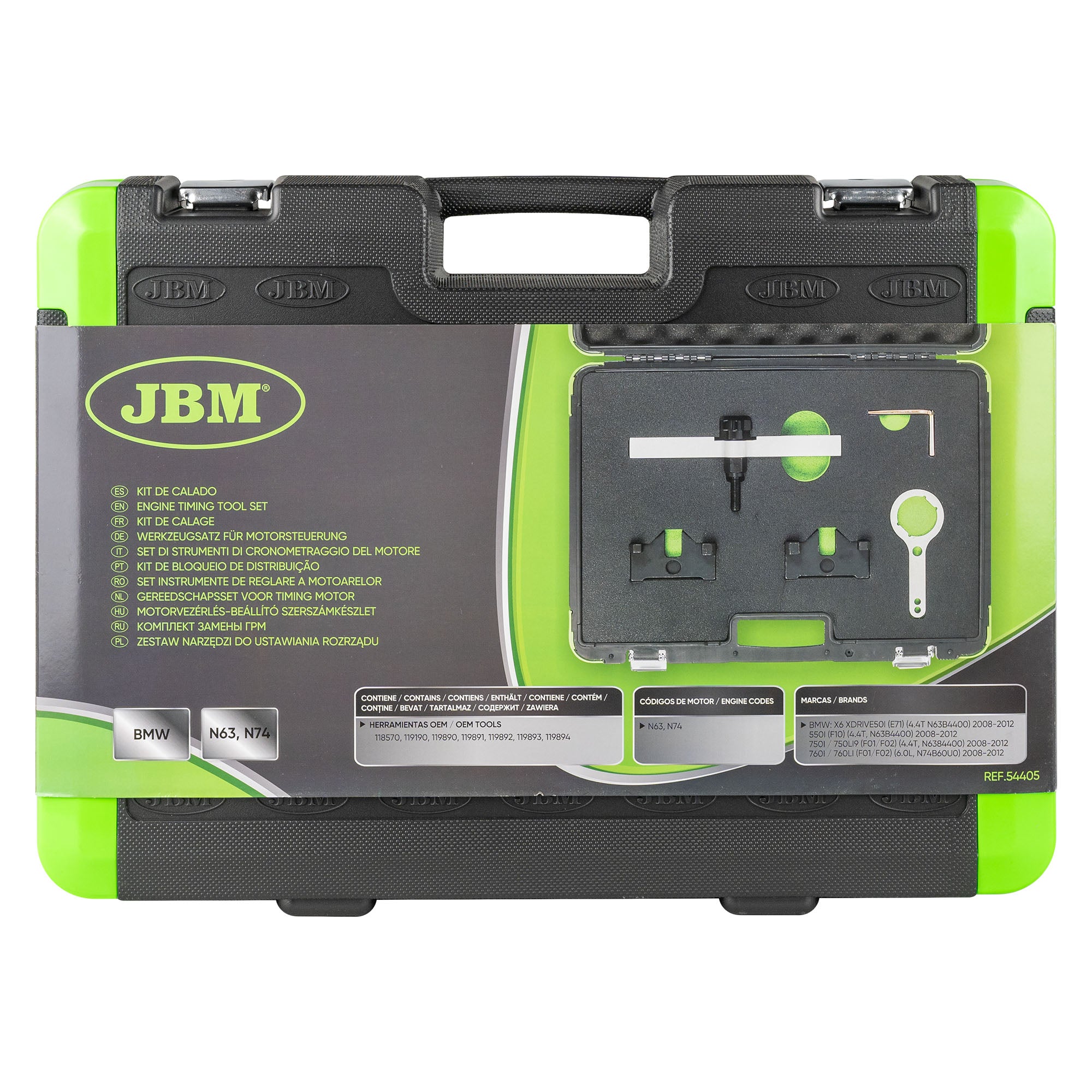 KIT DI MESSA IN FASE PER  BMW N63, N74 54405 JBM