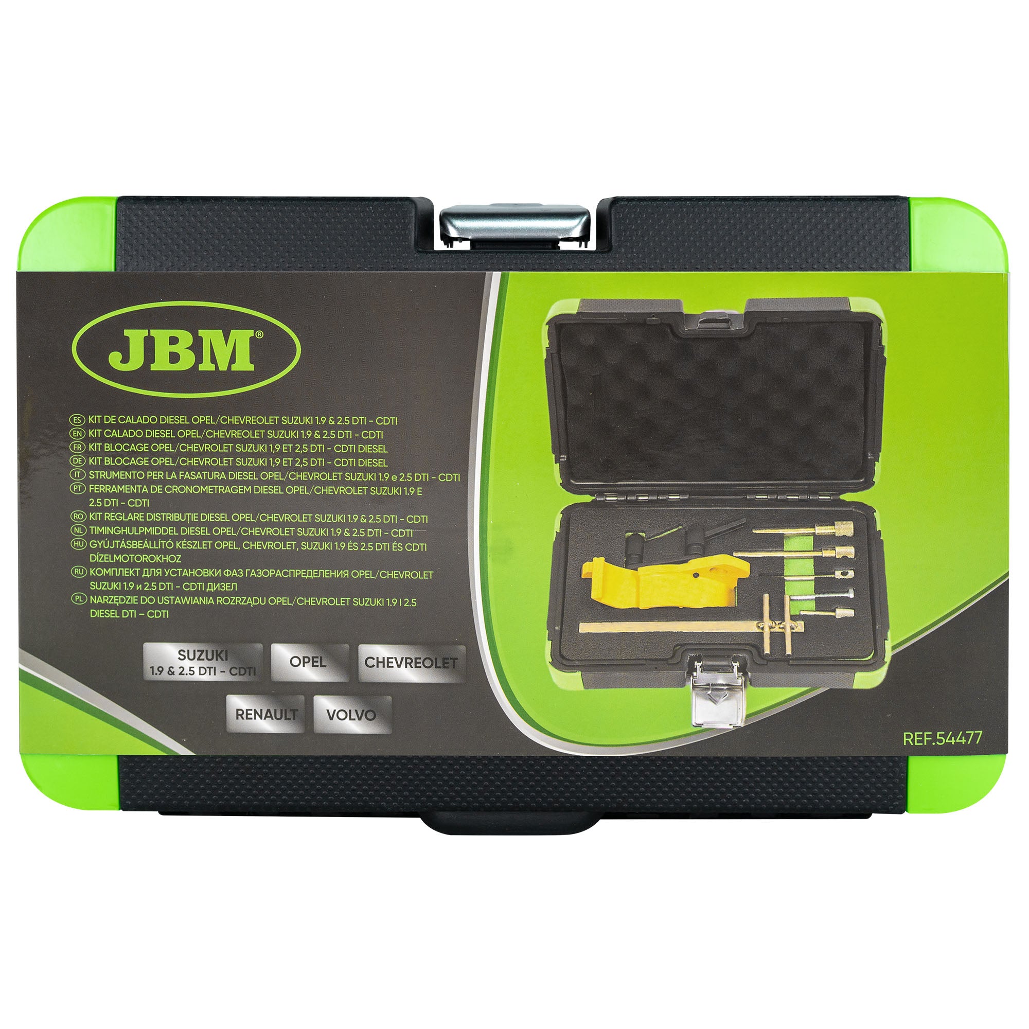 KIT DI MESSA IN FASE OPEL/CHEVROLET SUZUKI 1.9 E 2.5 DTI - CDTI (DIESEL) 54477 JBM