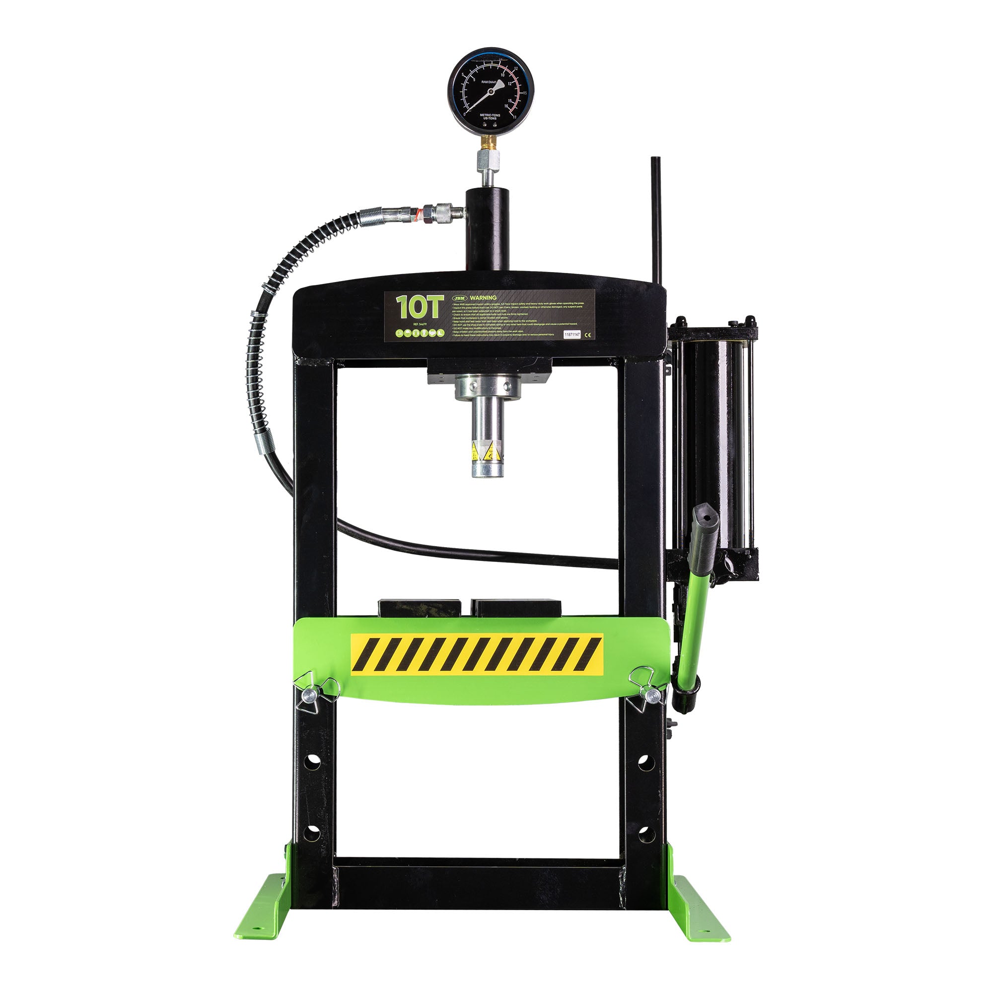 PRESSA IDRAULICA DA TAVOLO 10T JBM 54679