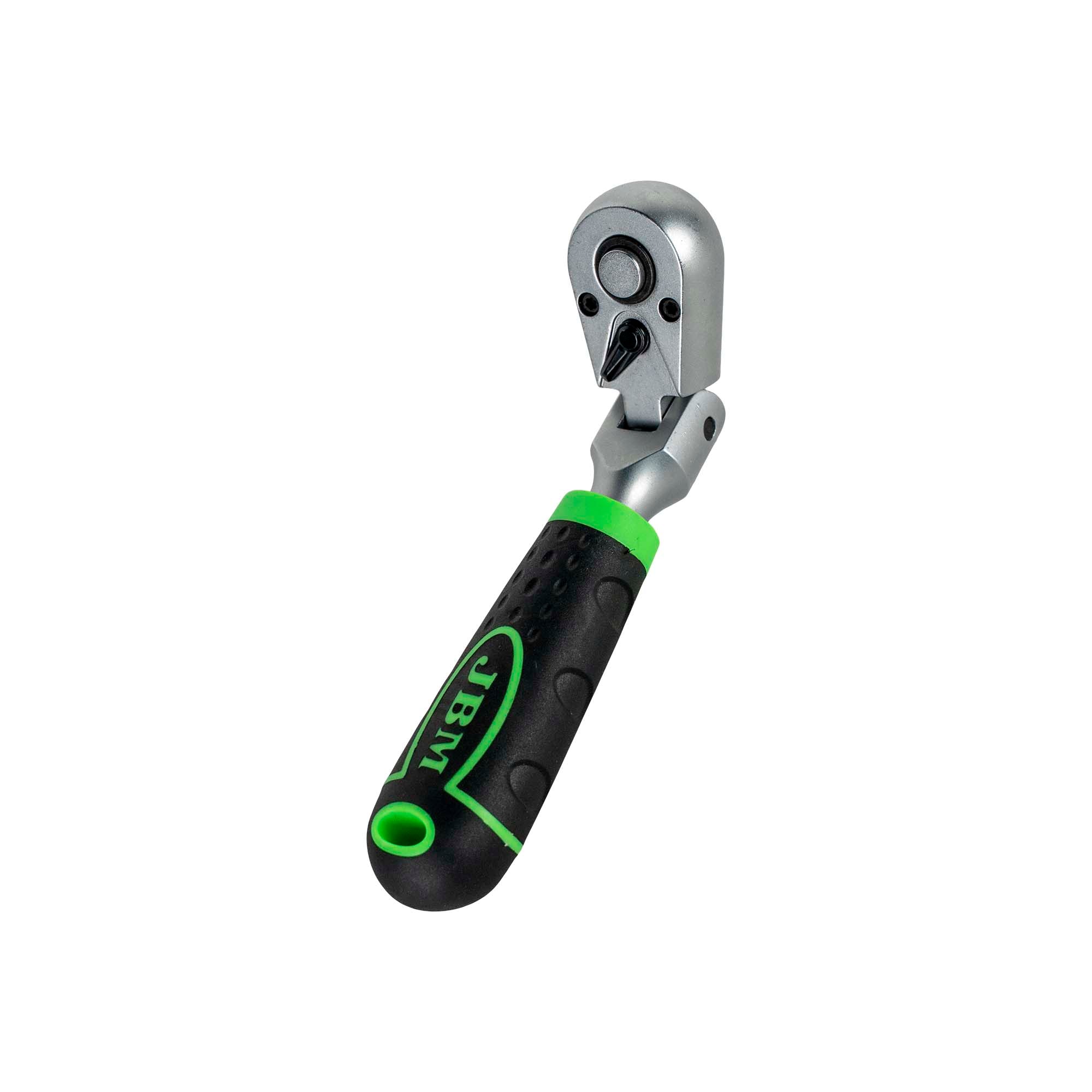 CRICCHETTO ARTICOLATO 1/4" CON TESTA A 72 DENTI 165MM 54691 JBM