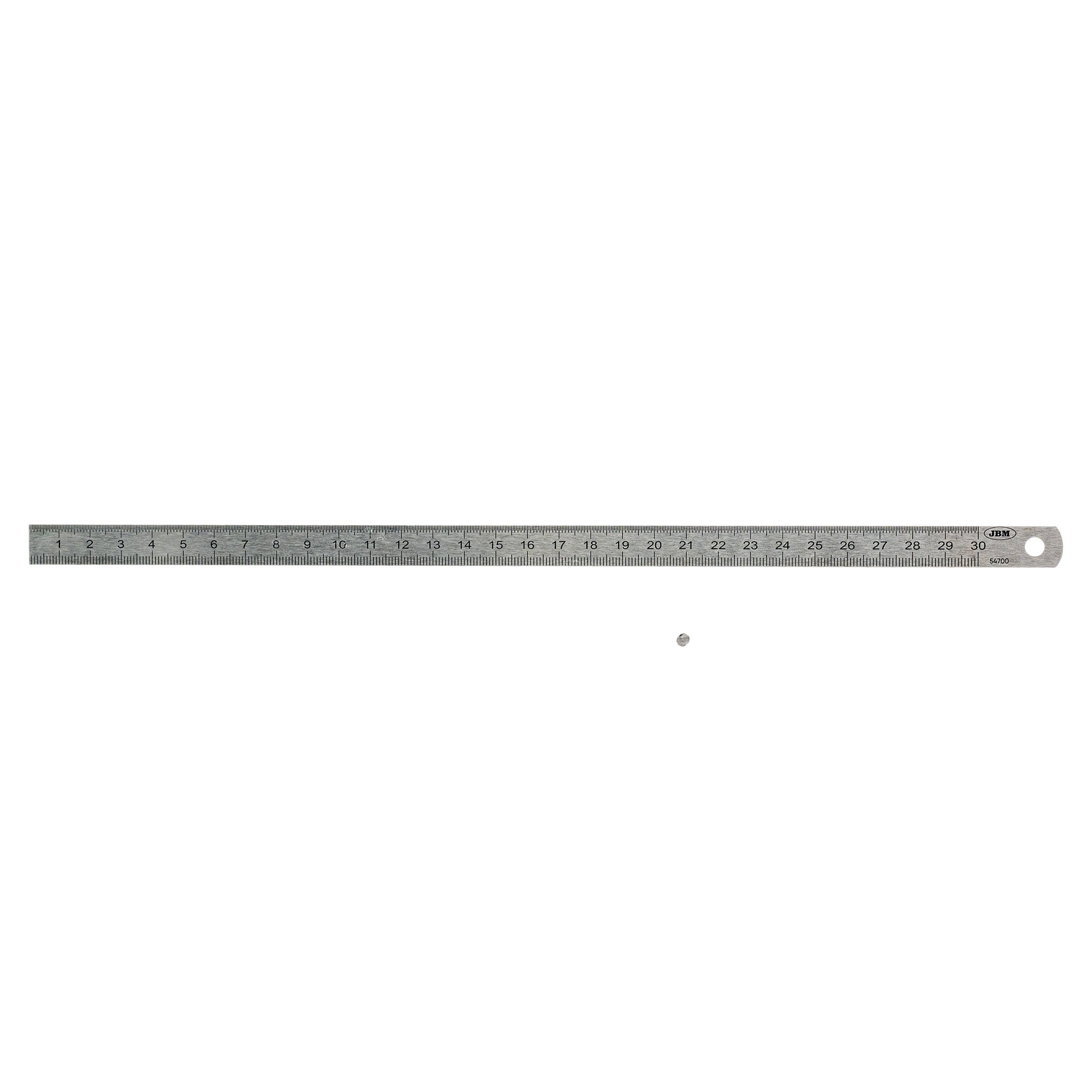 RIGHELLO IN ACCIAIO INOSSIDABILE DA 30 CM 54700 JBM