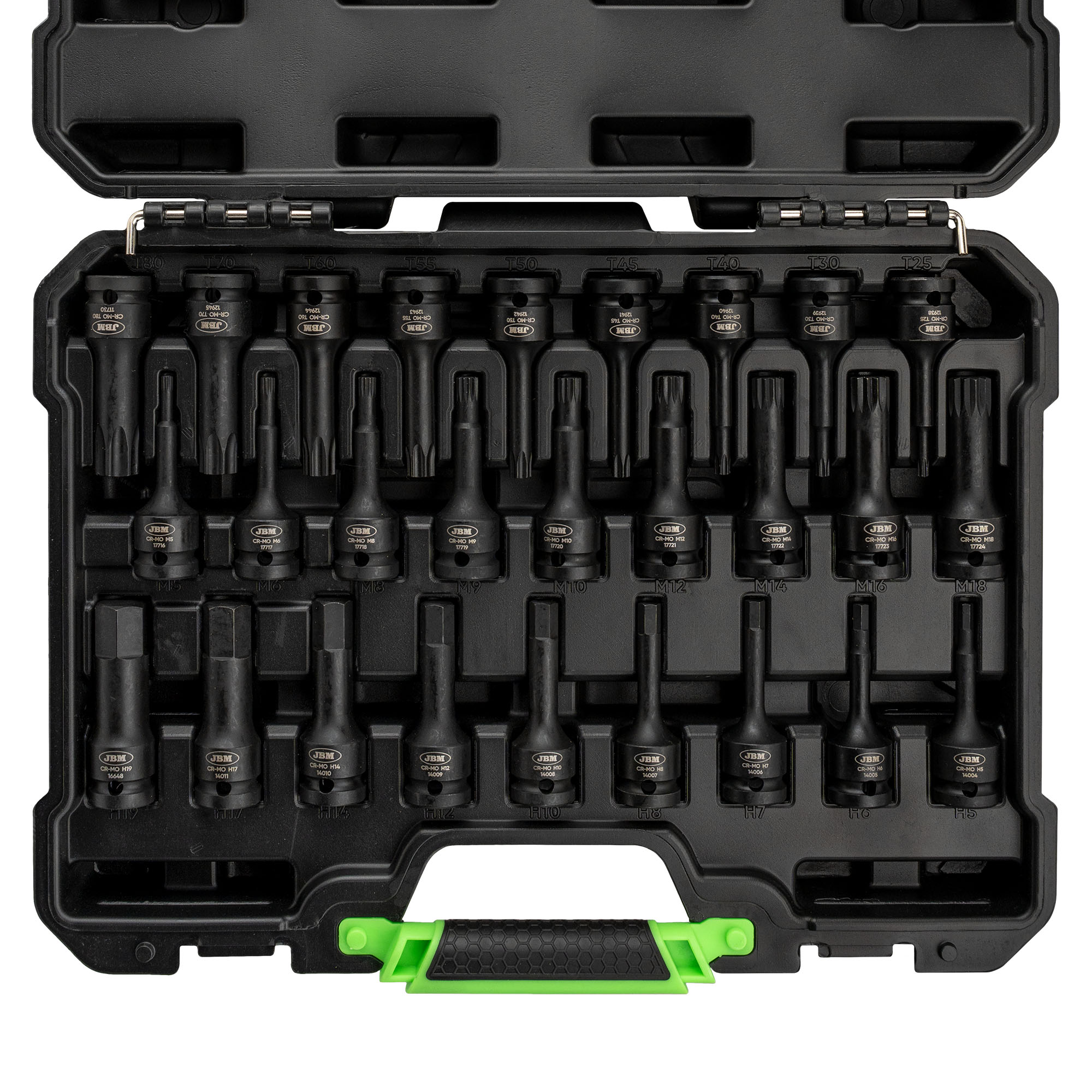 VALIGETTA CON 27 TORX A PERCUSSIONE ASSORTITE JBM 54726