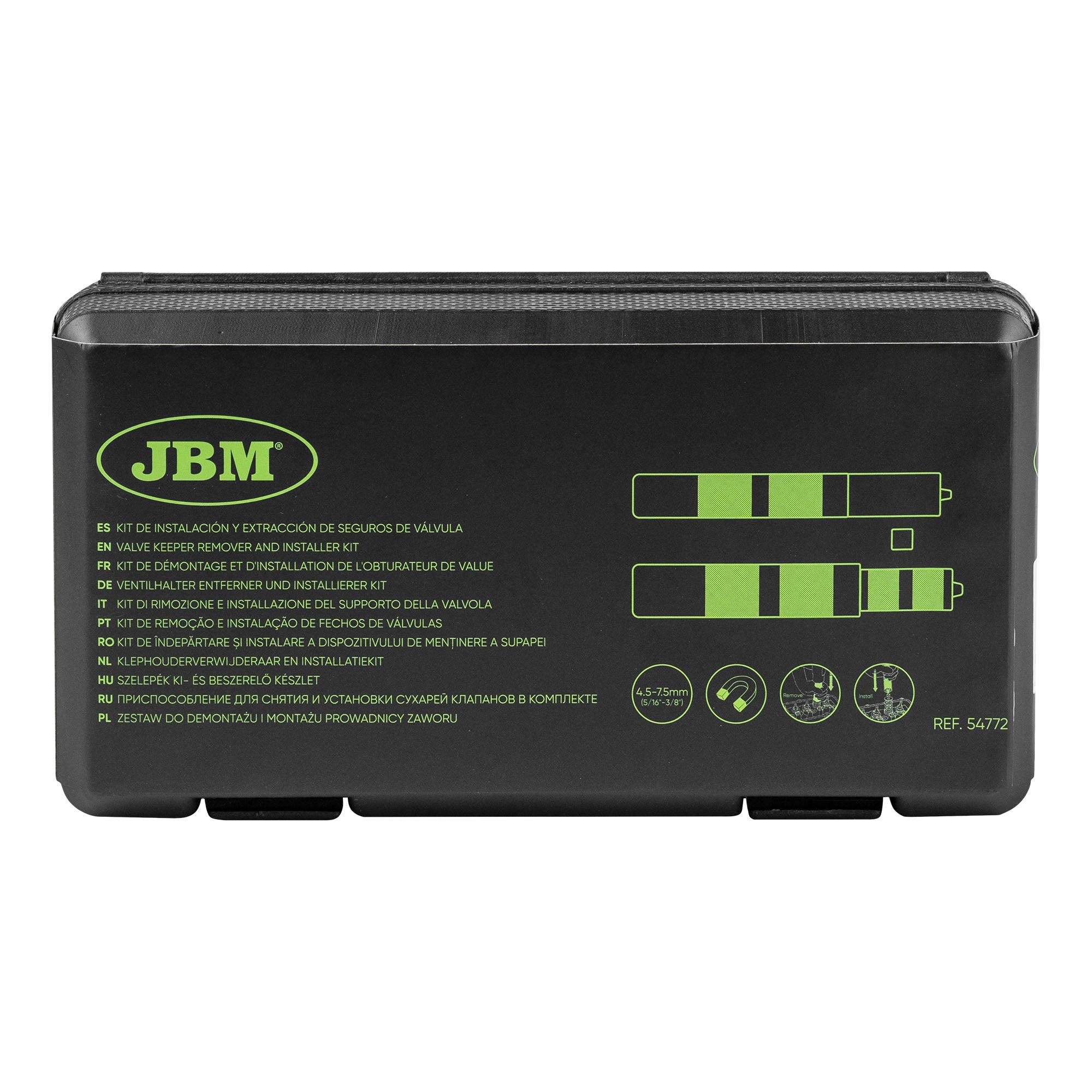 KIT DI RIMOZIONE E INSTALLAZIONE DEL SUPPORTO DELLA VALVOLA 54772 JBM