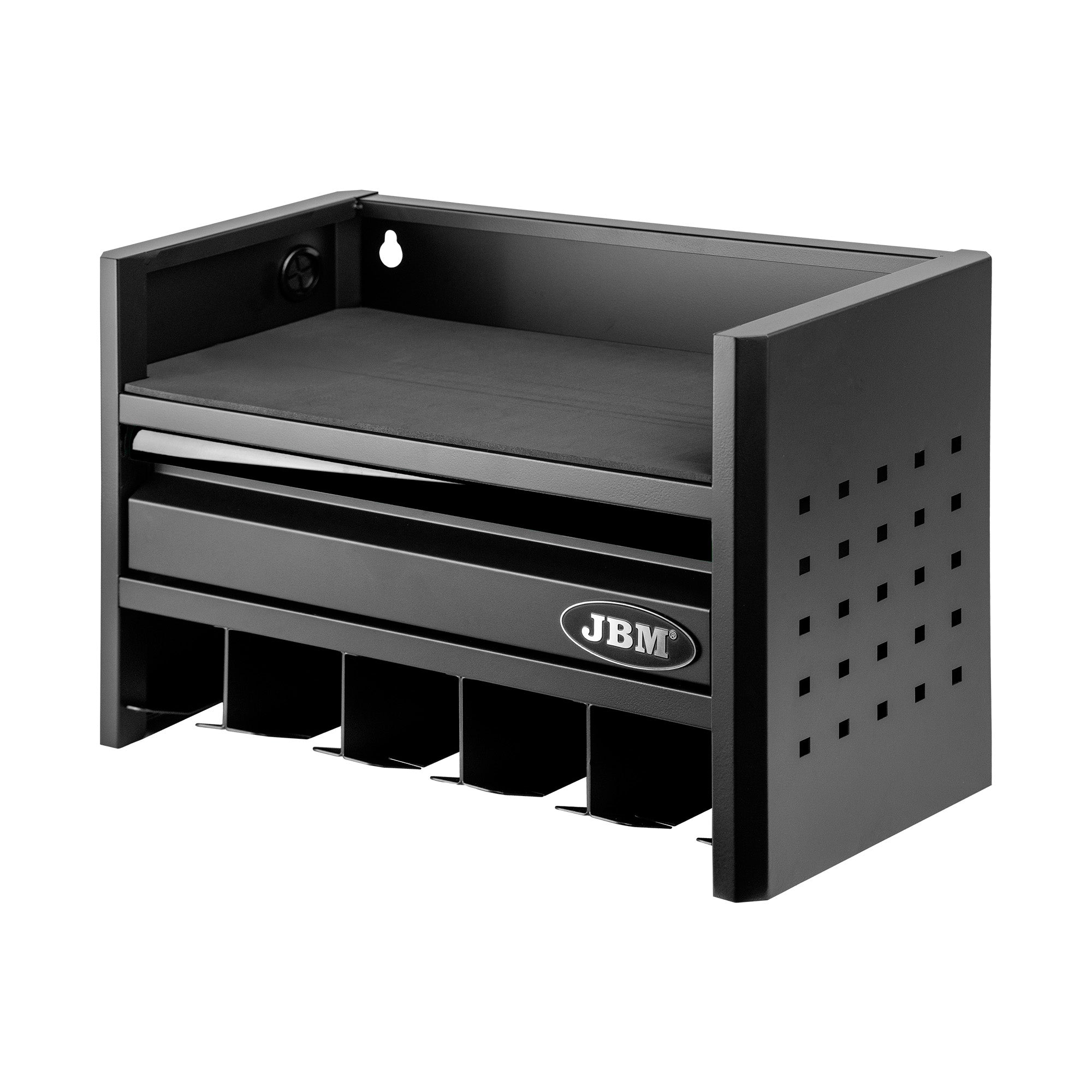 MENSOLA PER ATTREZZI ELETTRICI A 3 LIVELLI - NERO 54784K JBM