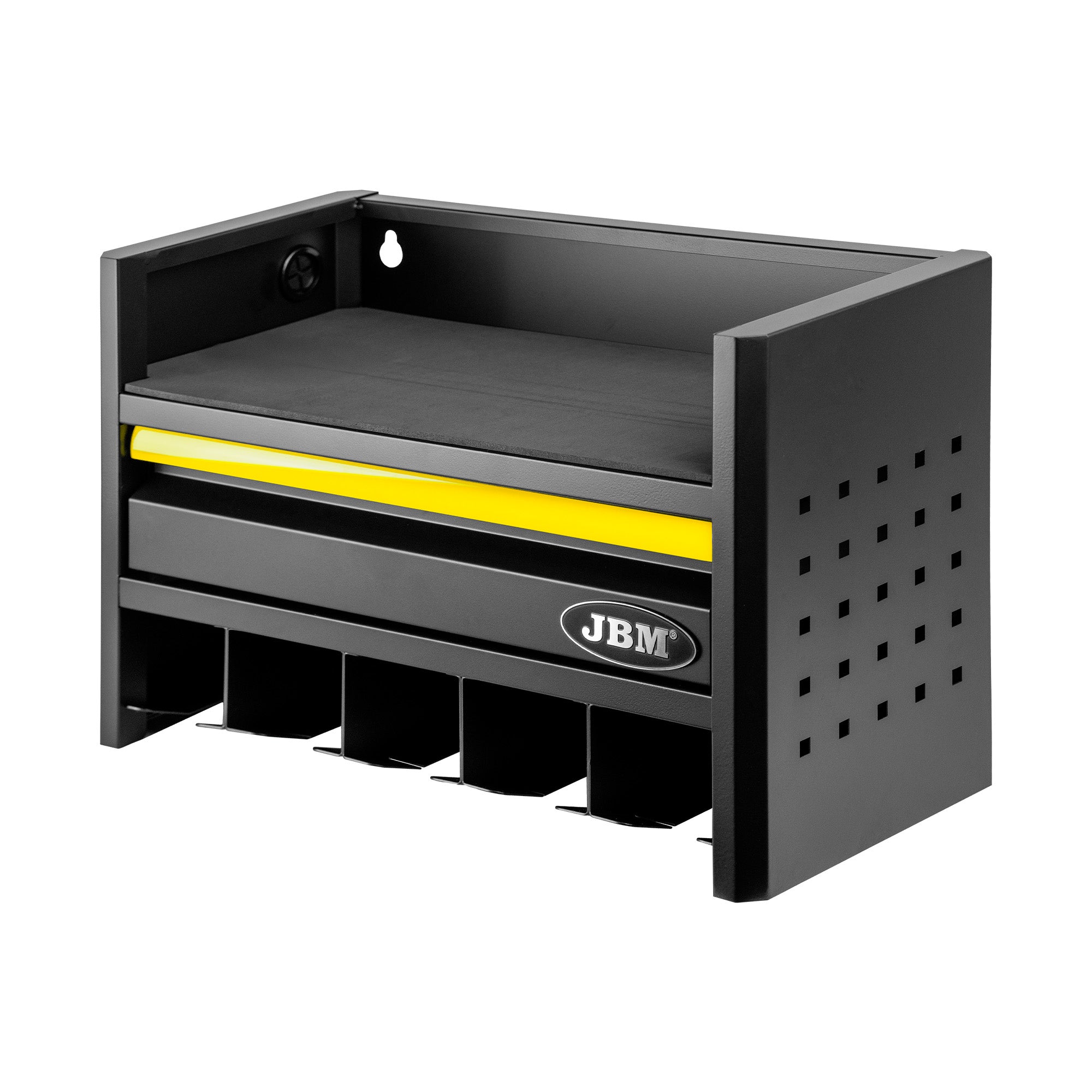MENSOLA PER ATTREZZI ELETTRICI A 3 LIVELLI - GIALLO 54784Y JBM