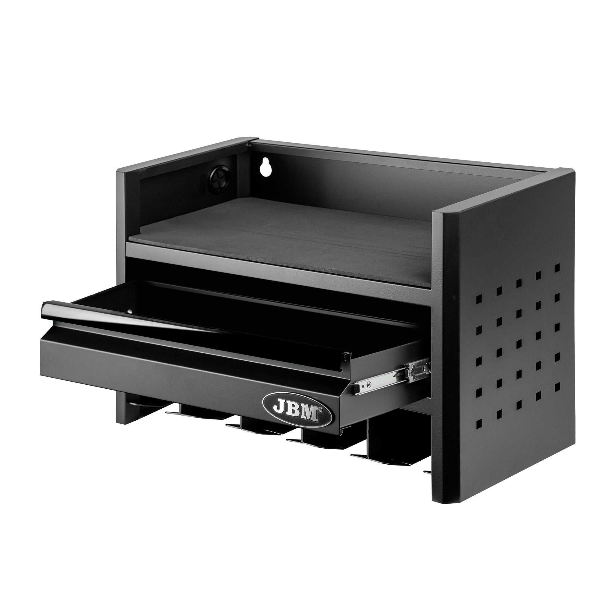 MENSOLA PER ATTREZZI ELETTRICI A 3 LIVELLI - NERO 54784K JBM