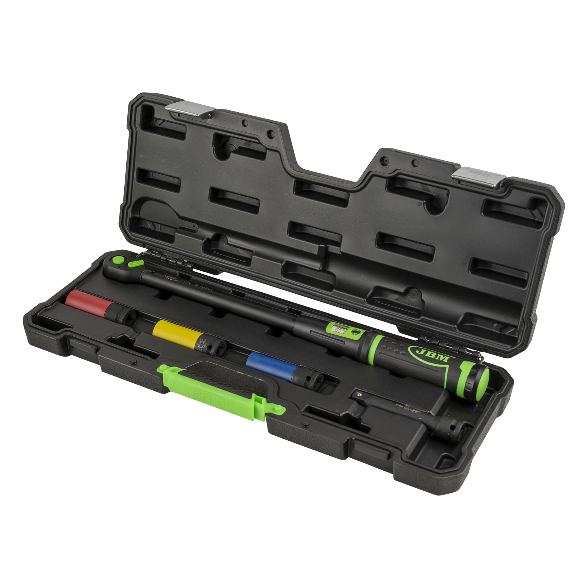 SET DI UTENSILI DA 5 PEZZI CON CHIAVE DINAMOMETRICA 1/2" JBM 54785