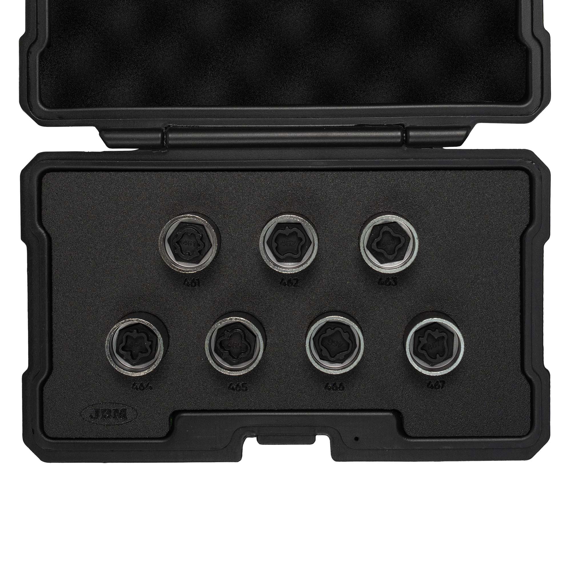 SET DI 7 CHIAVI PER BULLONE DI BLOCCO RUOTA PER OPEL/VAUXHALL 54811 JBM