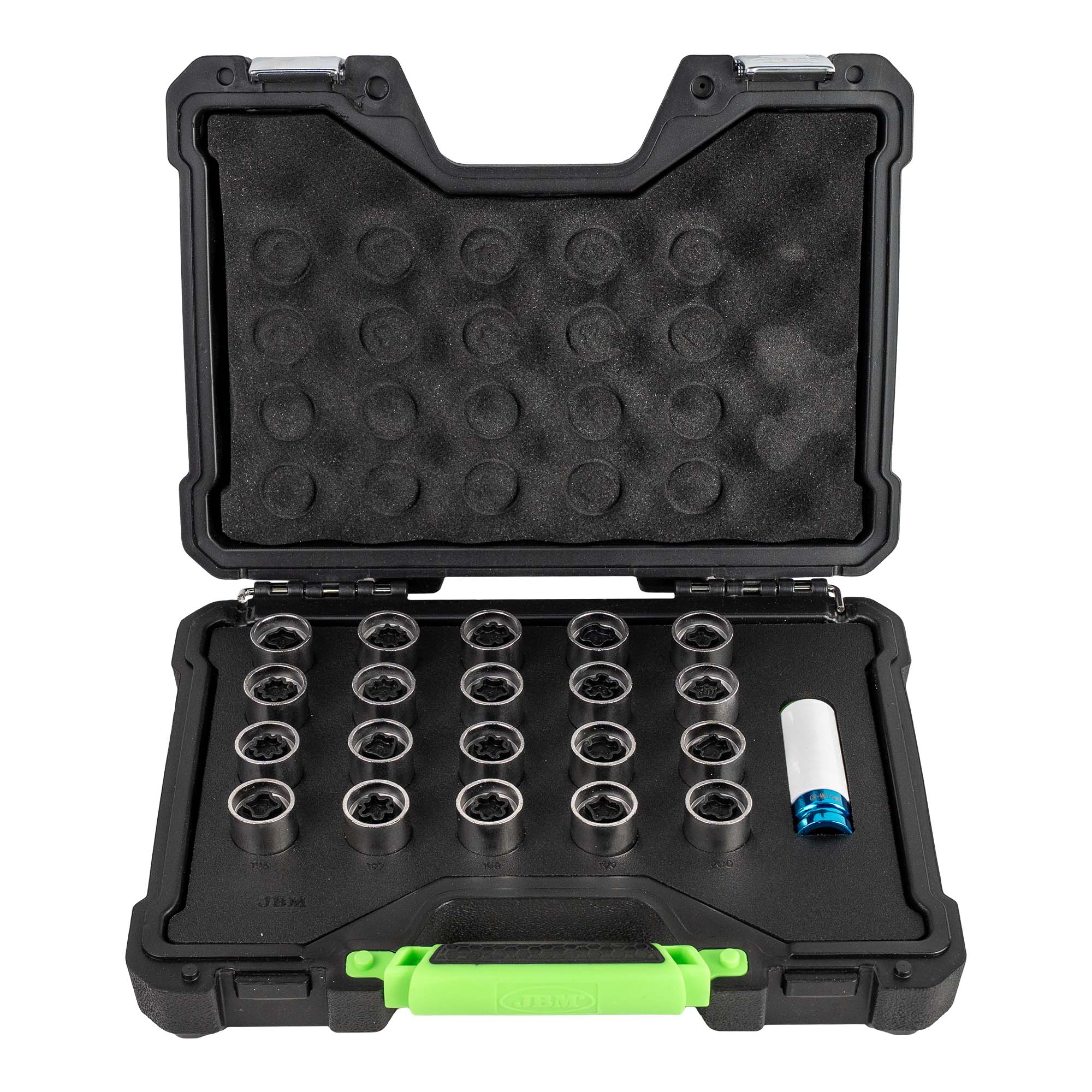SET DI 21 CHIAVI PER BULLONE DI BLOCCO RUOTA PER OPEL/VAUXHALL (181-200) 54813 JBM