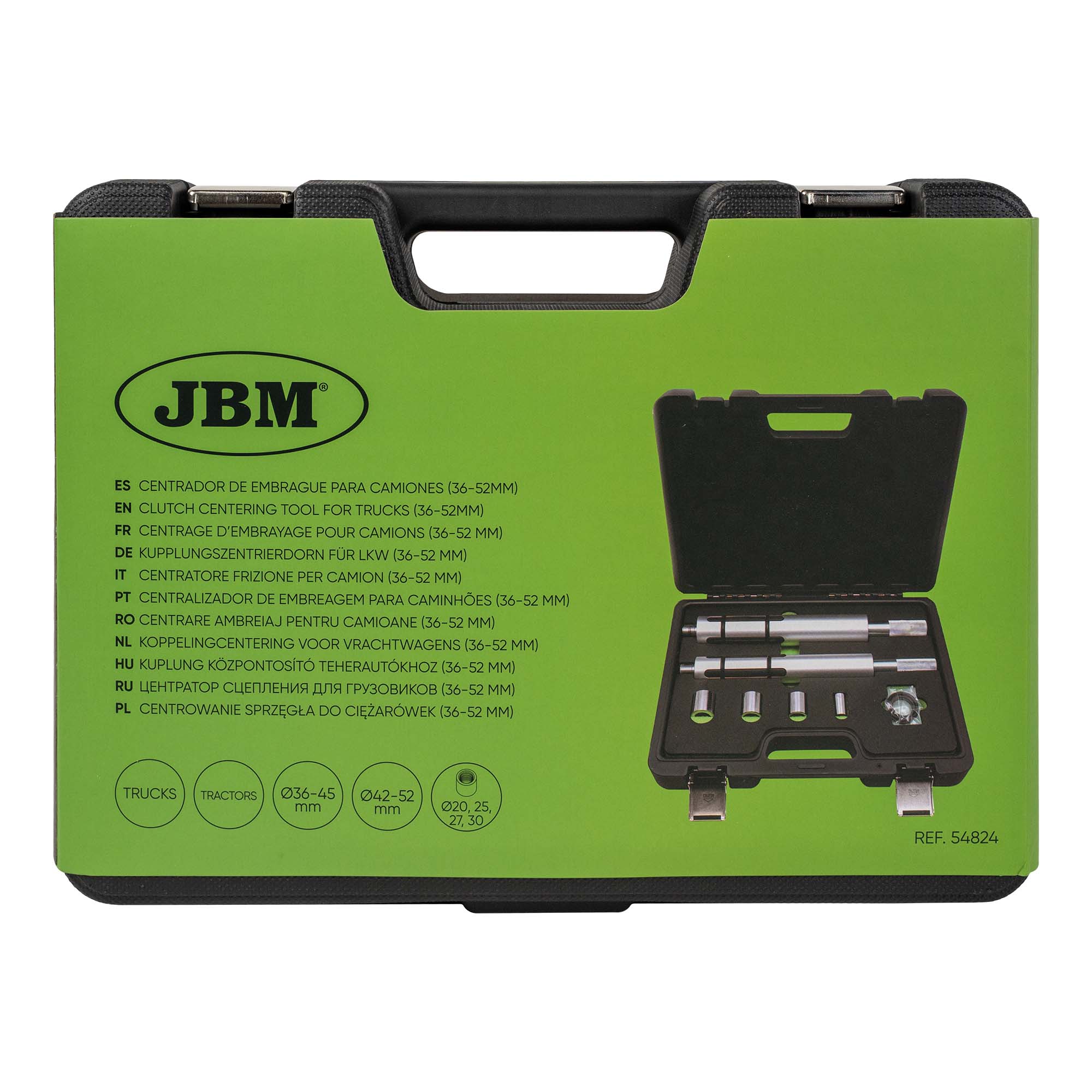 CENTRATORE FRIZIONE PER CAMION (36-52 MM) 54824 JBM
