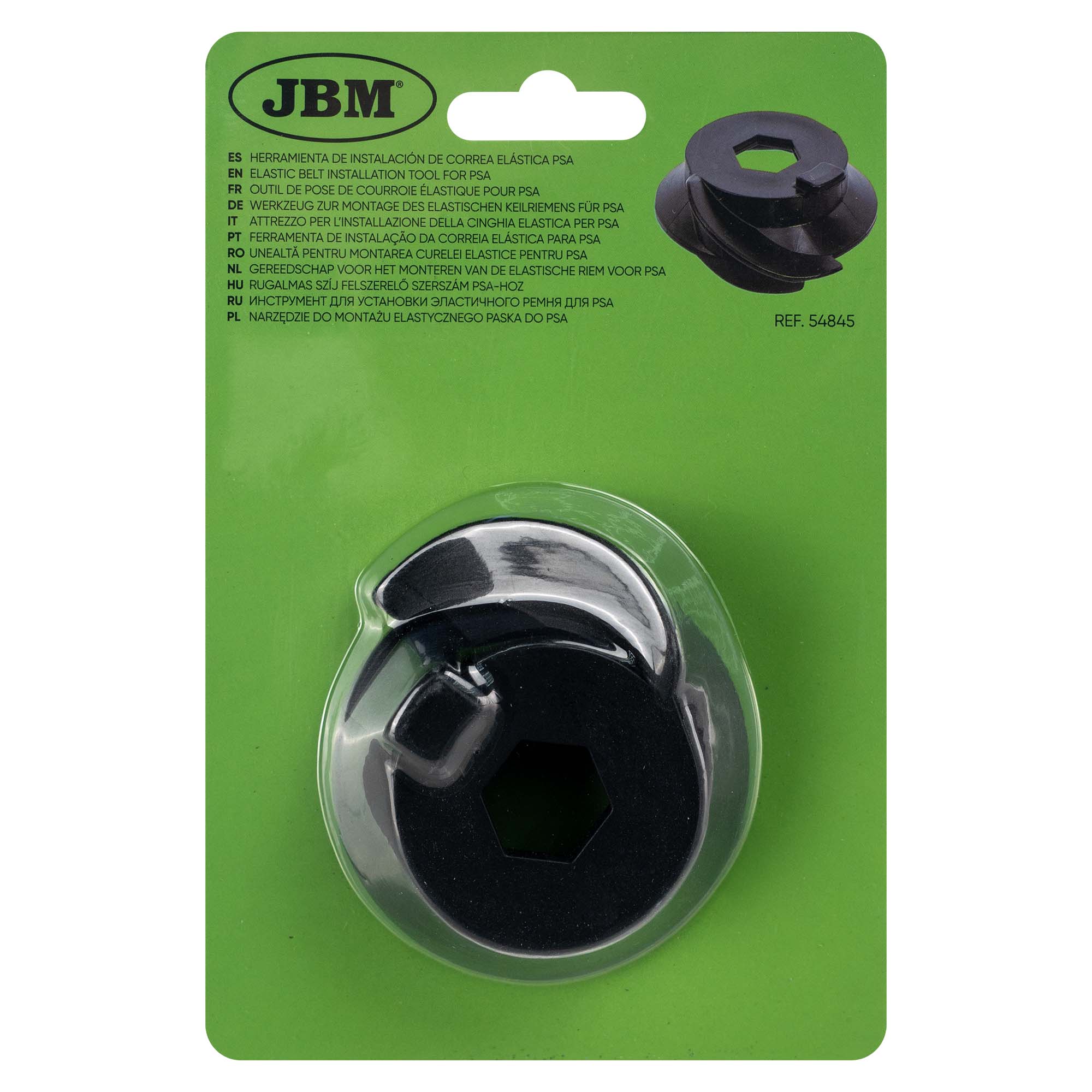 ATTREZZO PER L’INSTALLAZIONE DELLA CINGHIA ELASTICA PER PSA 54845 JBM