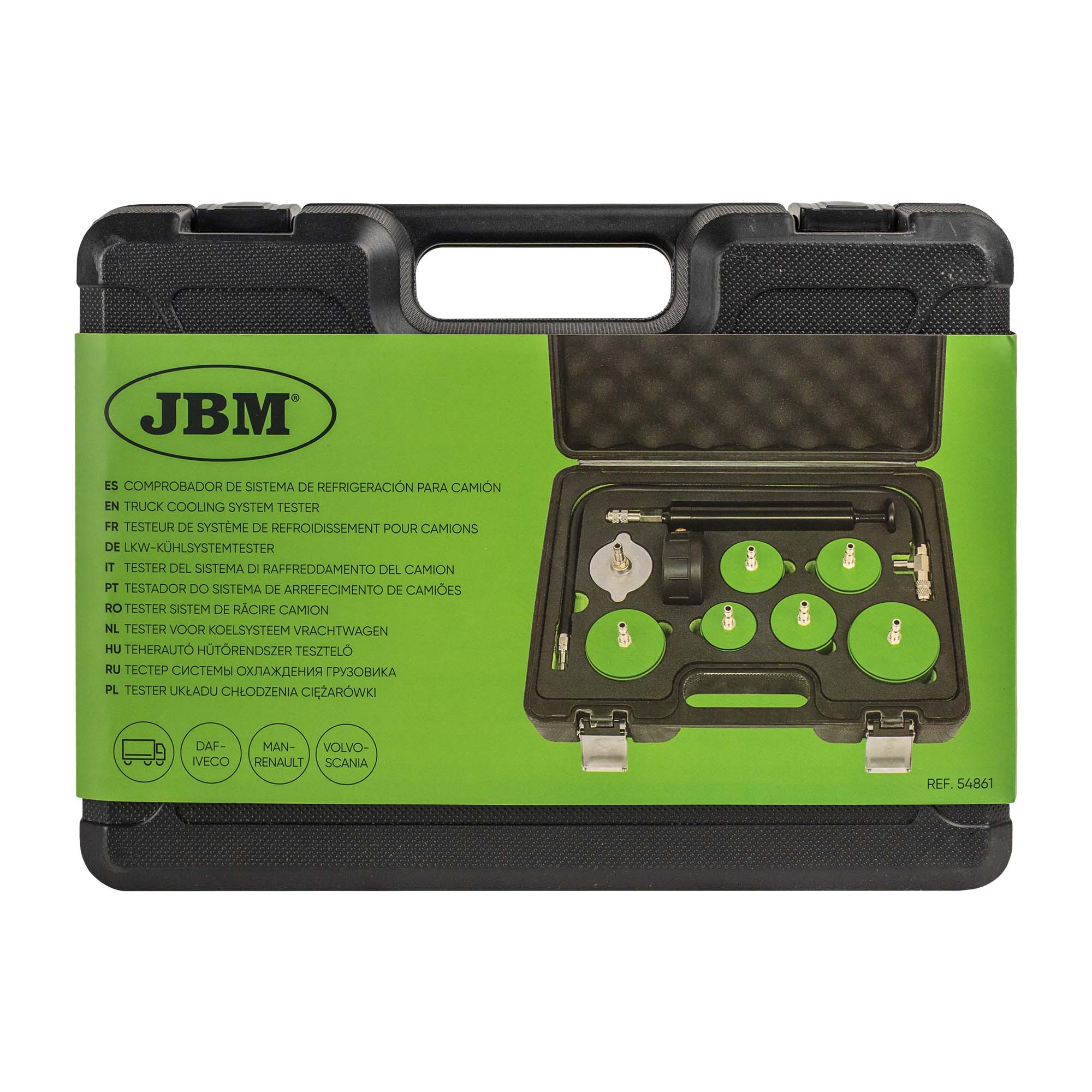 TESTER DEL SISTEMA DI RAFFREDDAMENTO DEL CAMION JBM 54861