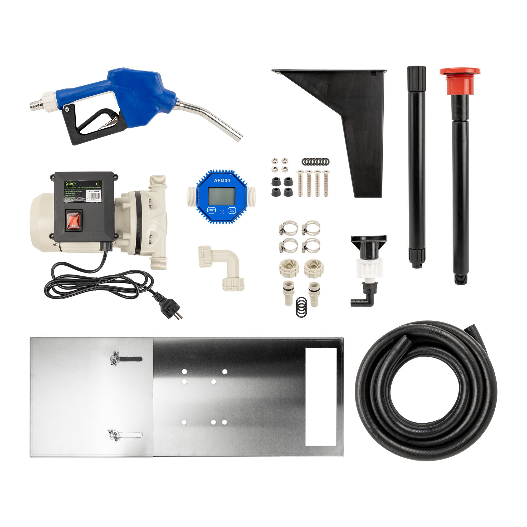 POMPA DI ALIMENTAZIONE ELETTRICA AUS32 CON CONTATORE ELETTRONICO 370W JBM  54879