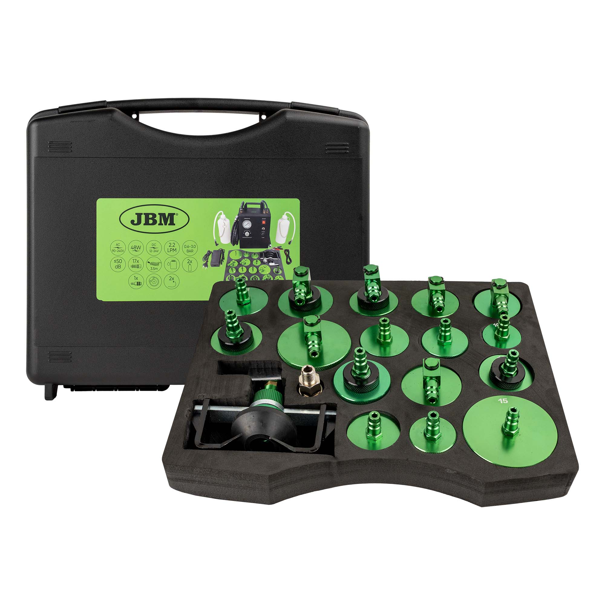 SET DI ADATTATORI PER SPURGO FRENI 54903 JBM