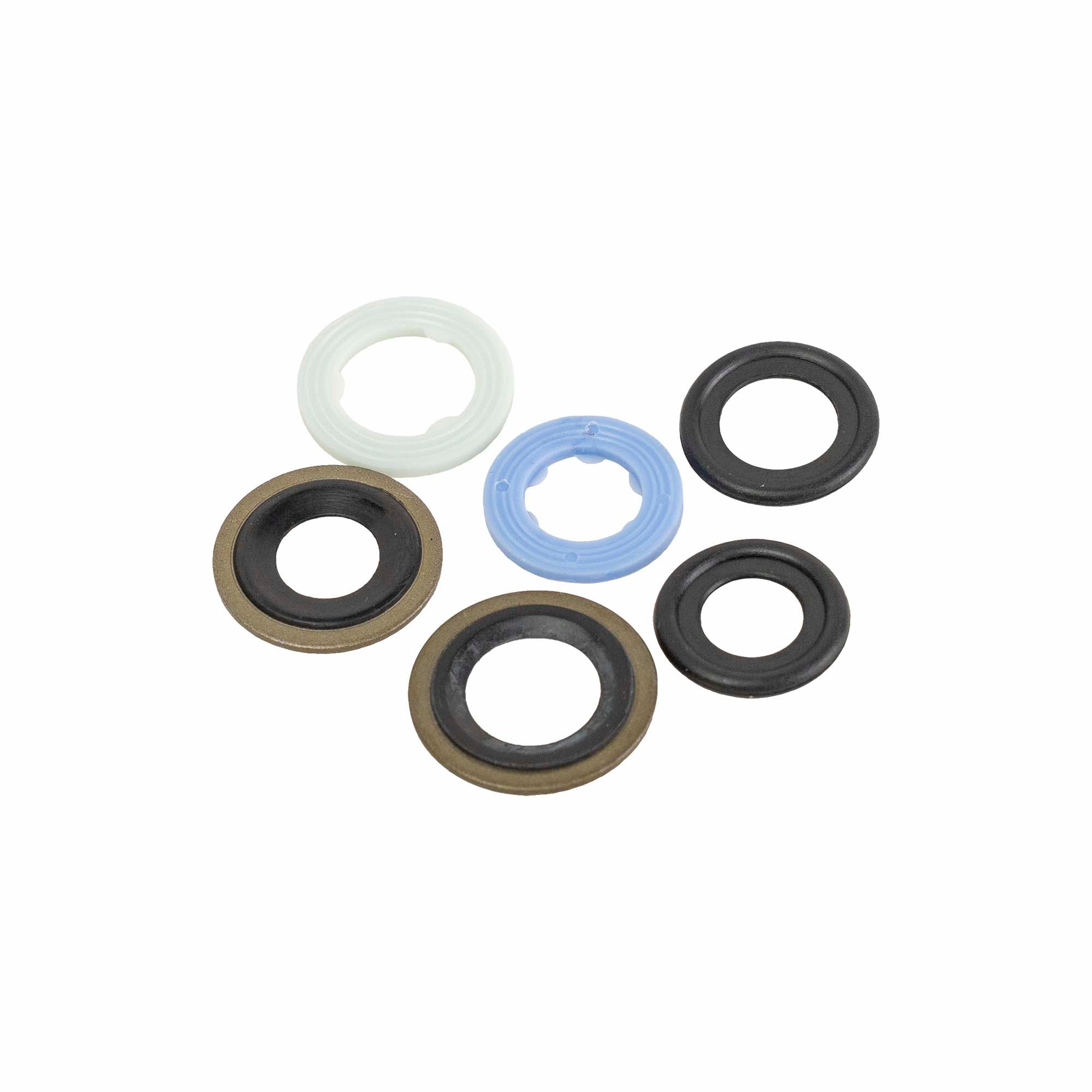 SCATOLA DI RONDELLE PER TAPPO OLIO MOTORE FORD 120 PEZZI 54918 JBM