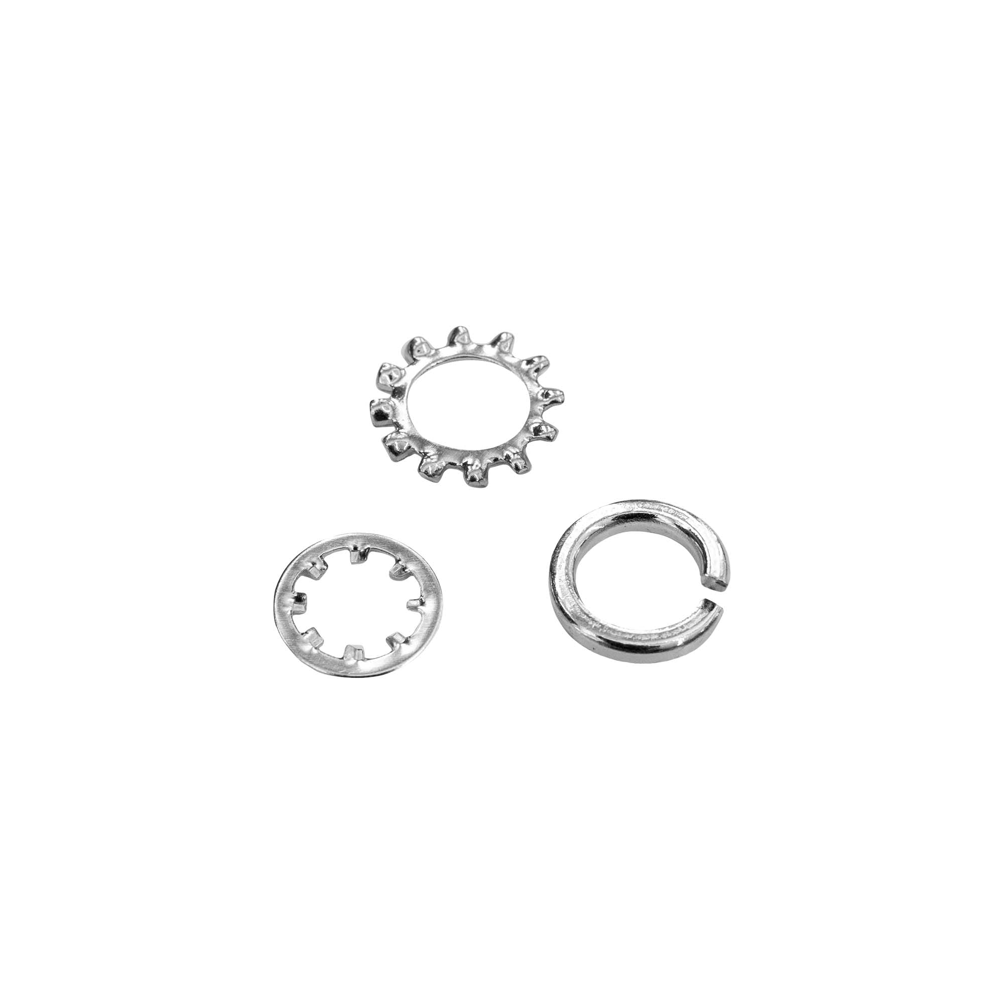 SCATOLA DI RONDELLE GROWER E DENTELLATE 720 PEZZI 54939 JBM