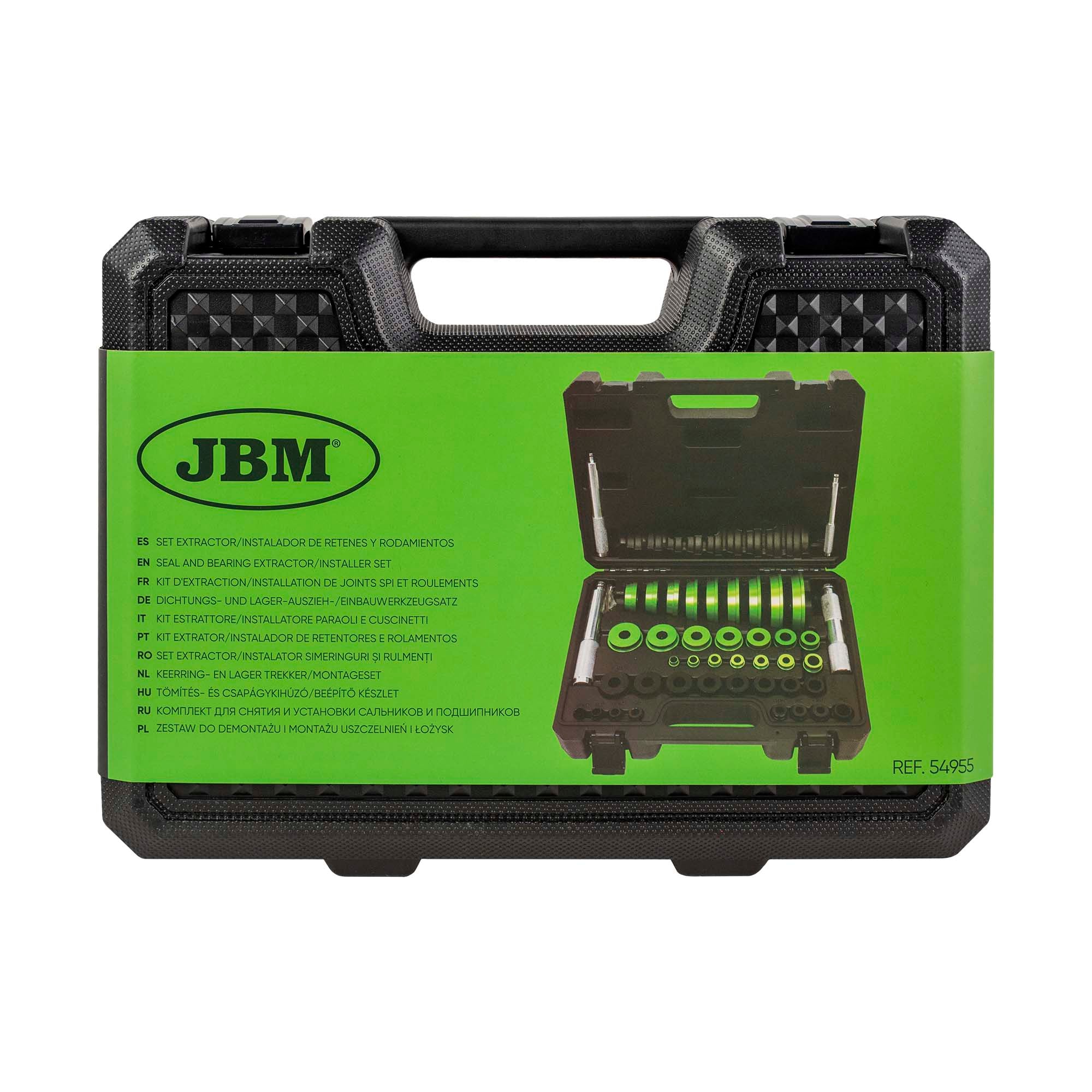 KIT ESTRATTORE/INSTALLATORE PARAOLI E CUSCINETTI 54955 JBM
