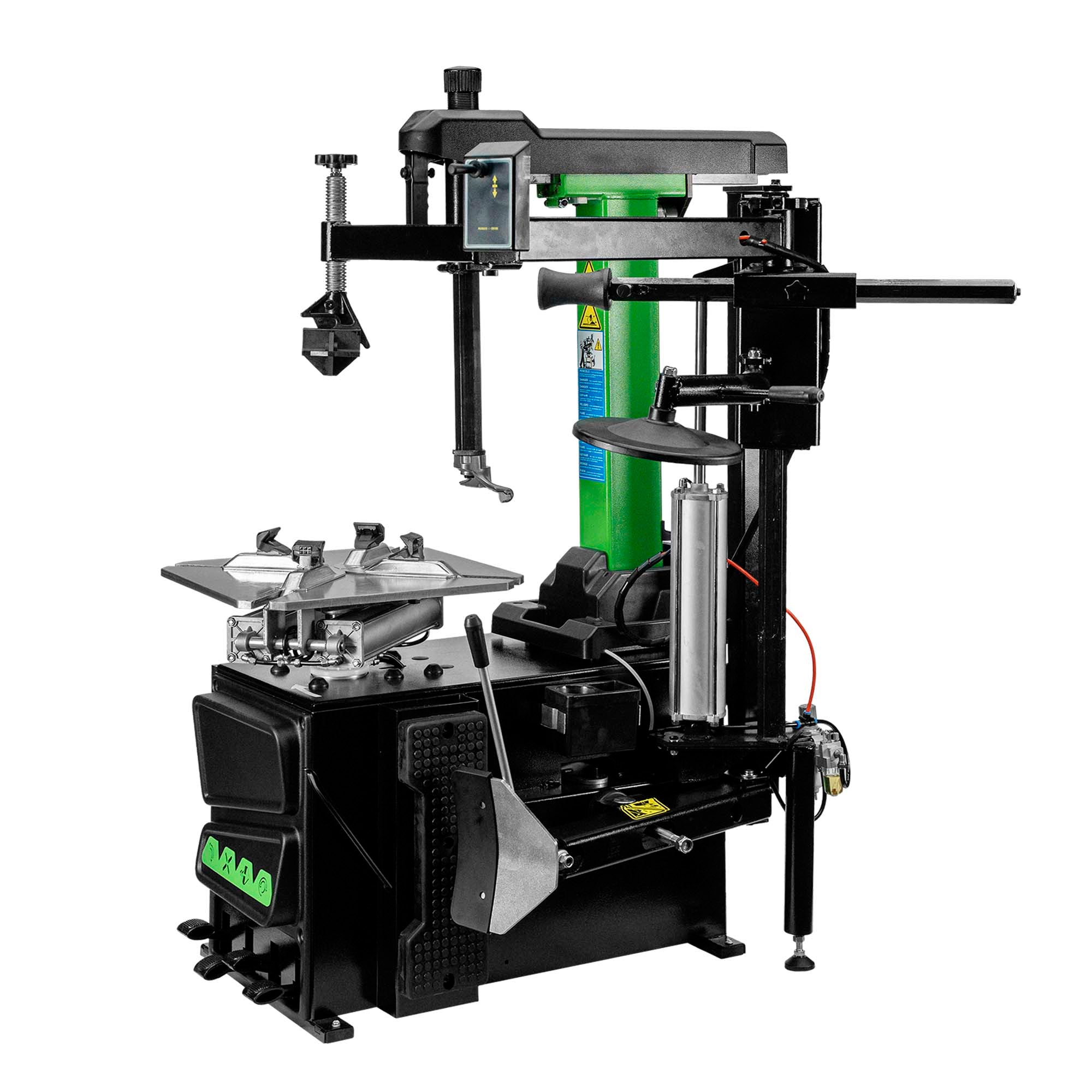 SMONTAGOMME CON TORRE BASCULANTE AUTOMATICA E BRACCIO AUSILIARIO 220V JBM 54964