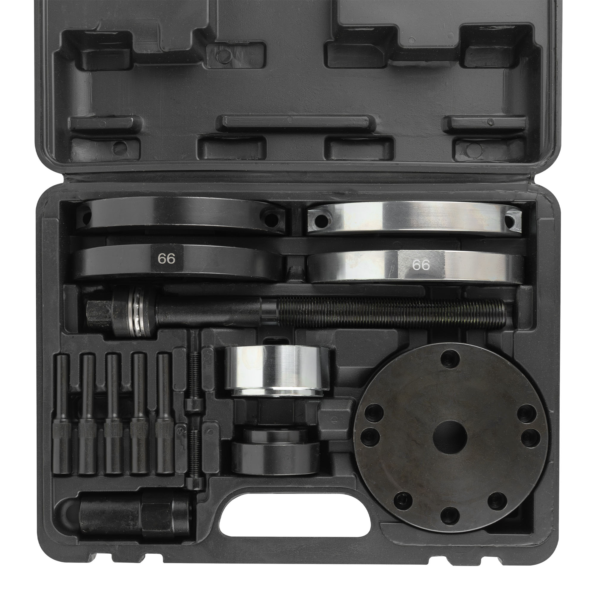 SET ESTRATTORE/INSTALLATORE CUSCINETTI RUOTA 66MM PER VAG 55079 JBM