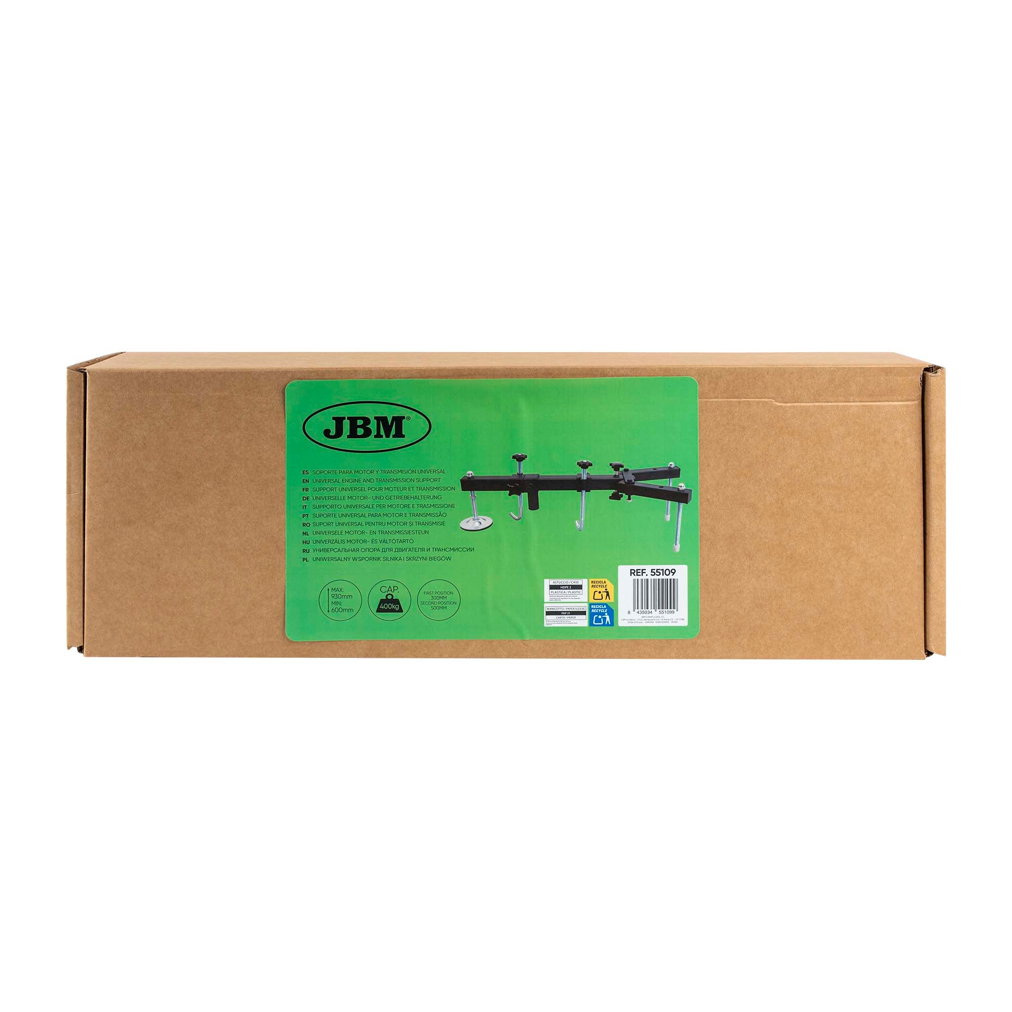 SUPPORTO UNIVERSALE PER MOTORE E TRASMISSIONE 55109 JBM