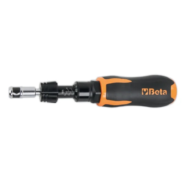 Assortimento di 1 giravite dinamometrico, 8 chiavi a bussola esagonali, 20 inserti per avvitatori e 2 accessori Beta 584/C31