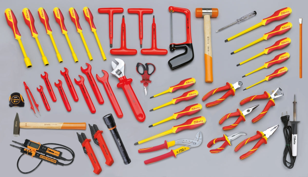 Assortimento di 46 utensili per elettrotecnica Beta 5980MQ