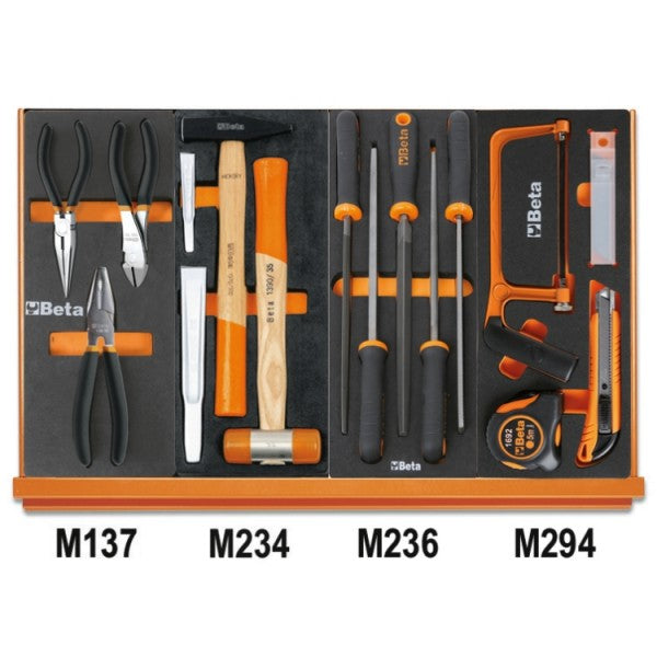 Assortimento di 106 utensili per la manutenzione delle biciclette Beta 5980U/BIKE-M