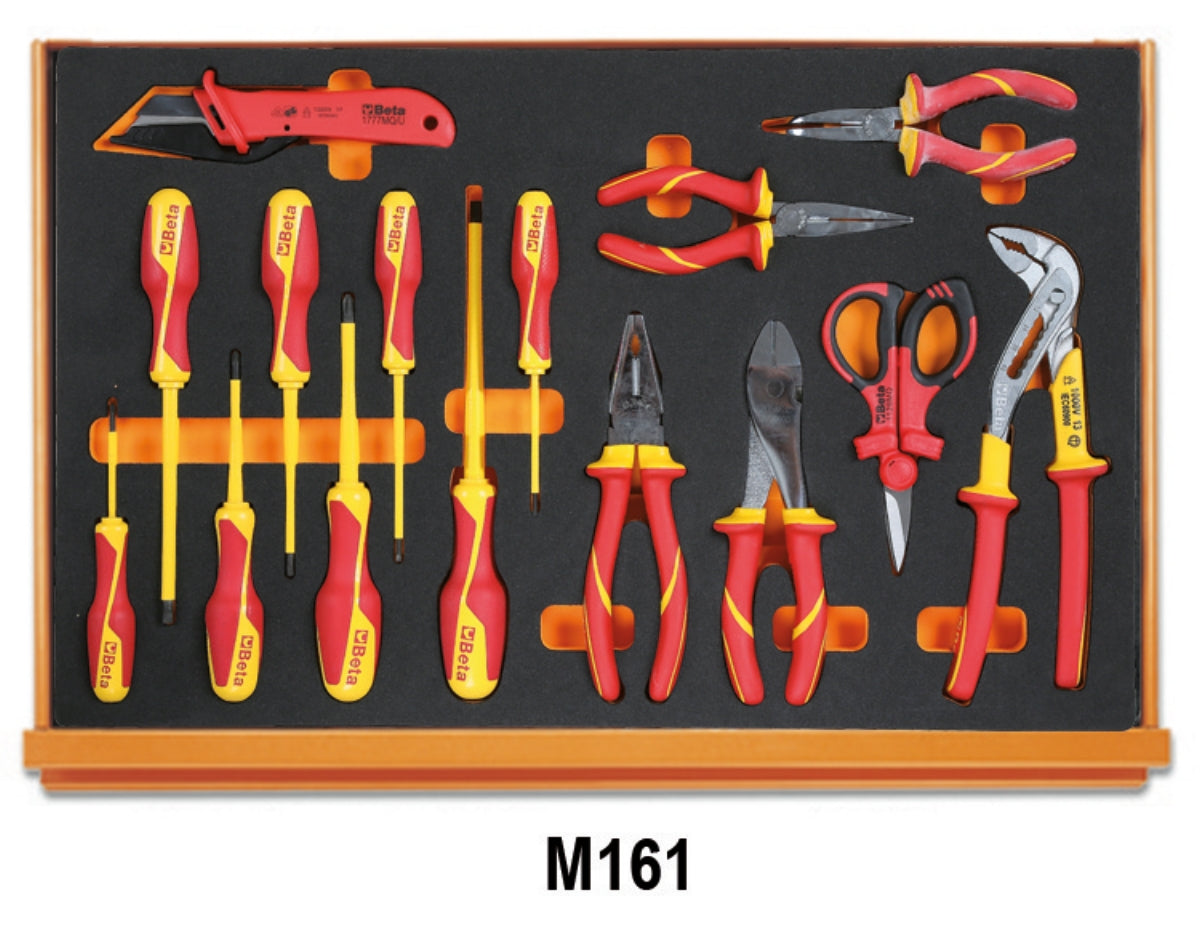 Assortimento di 81 utensili per veicoli ibridi ed elettrici Beta 5989 VEM