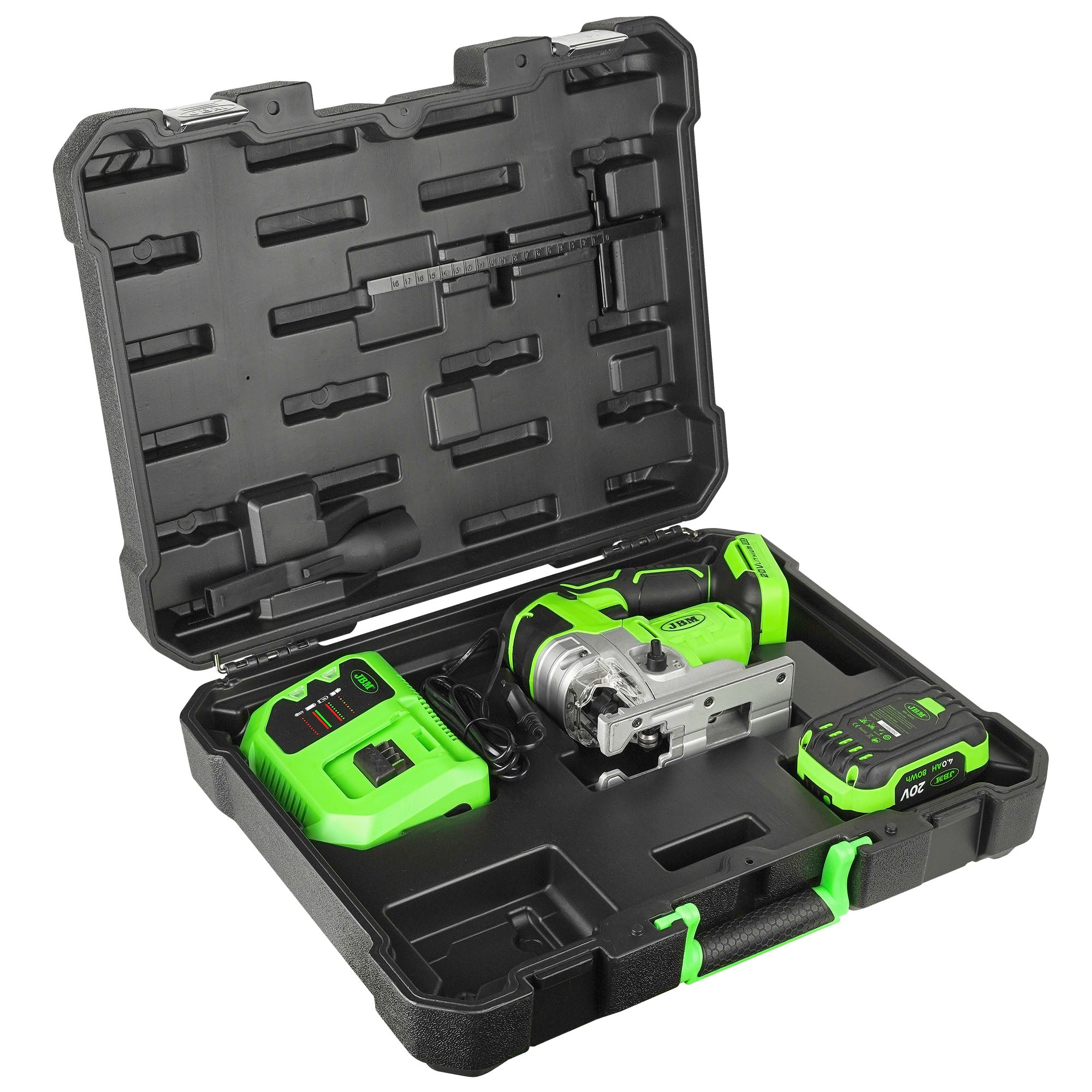 SCIABOLA BRUSHLESS A BATTERIA CON CUSTODIA 60010C JBM