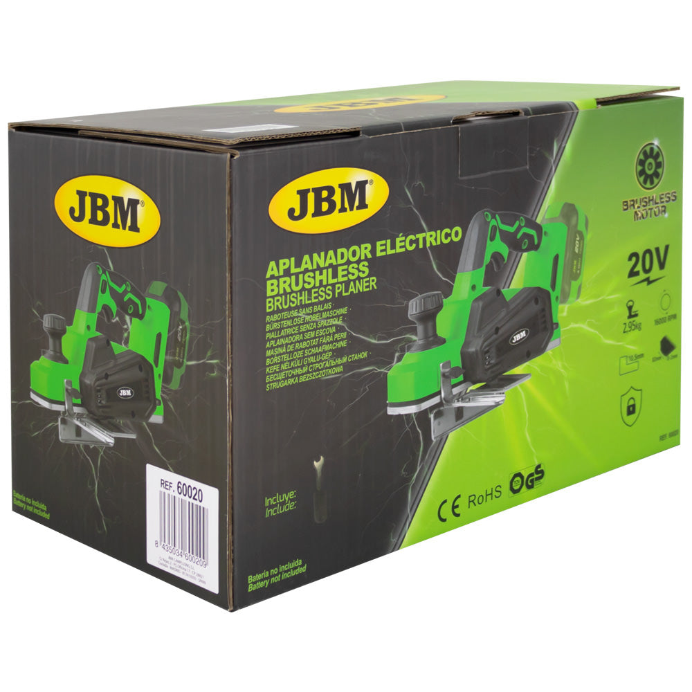 PIALLATRICE BRUSHLESS A BATTERIA 60020 JBM