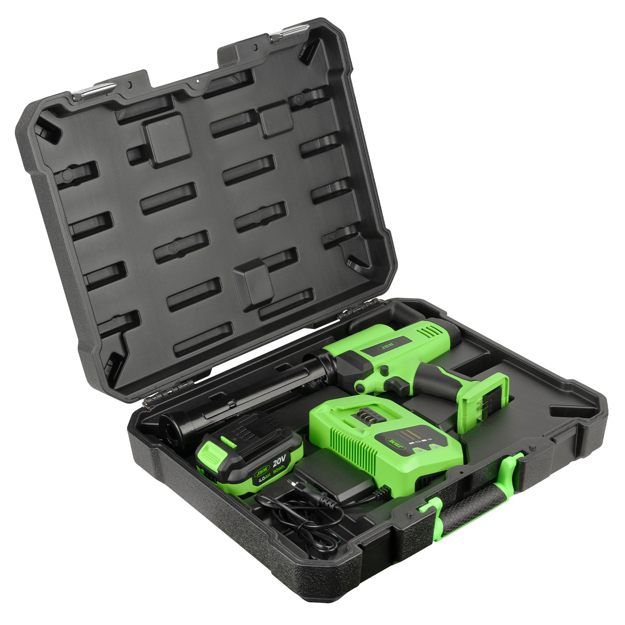 PISTOLA SILICONE A BATTERIA PER SIGILLARE CON CUSTODIA JBM 60032C