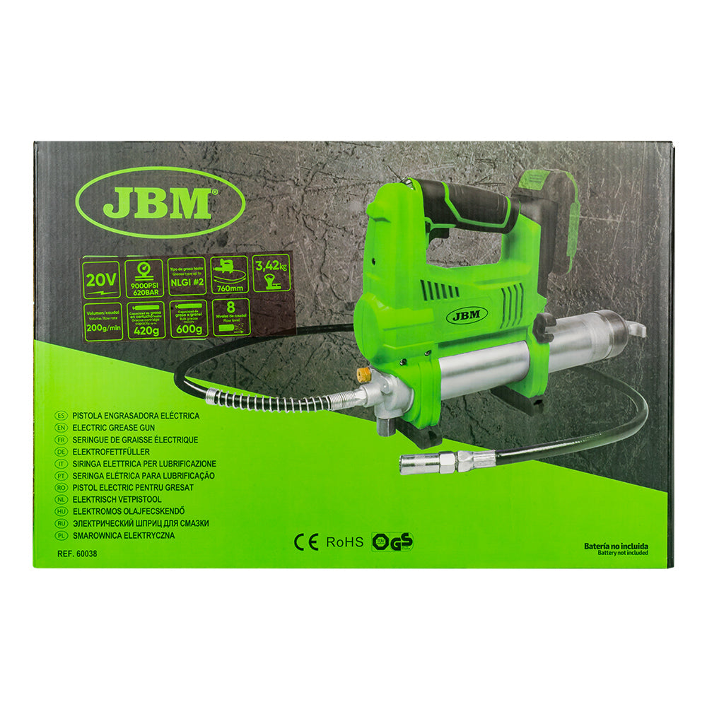 PISTOLA INGRASSATRICE A BATTERIA 60038 JBM
