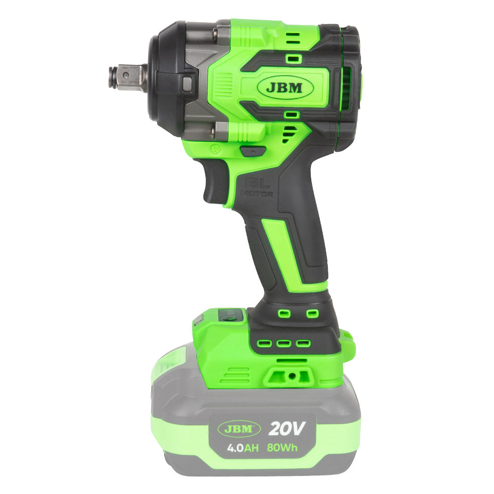 AVVITATORE PNEUMATICO DA 1/2" 800NM CON MOTORE BRUSHLESS 60046 JBM