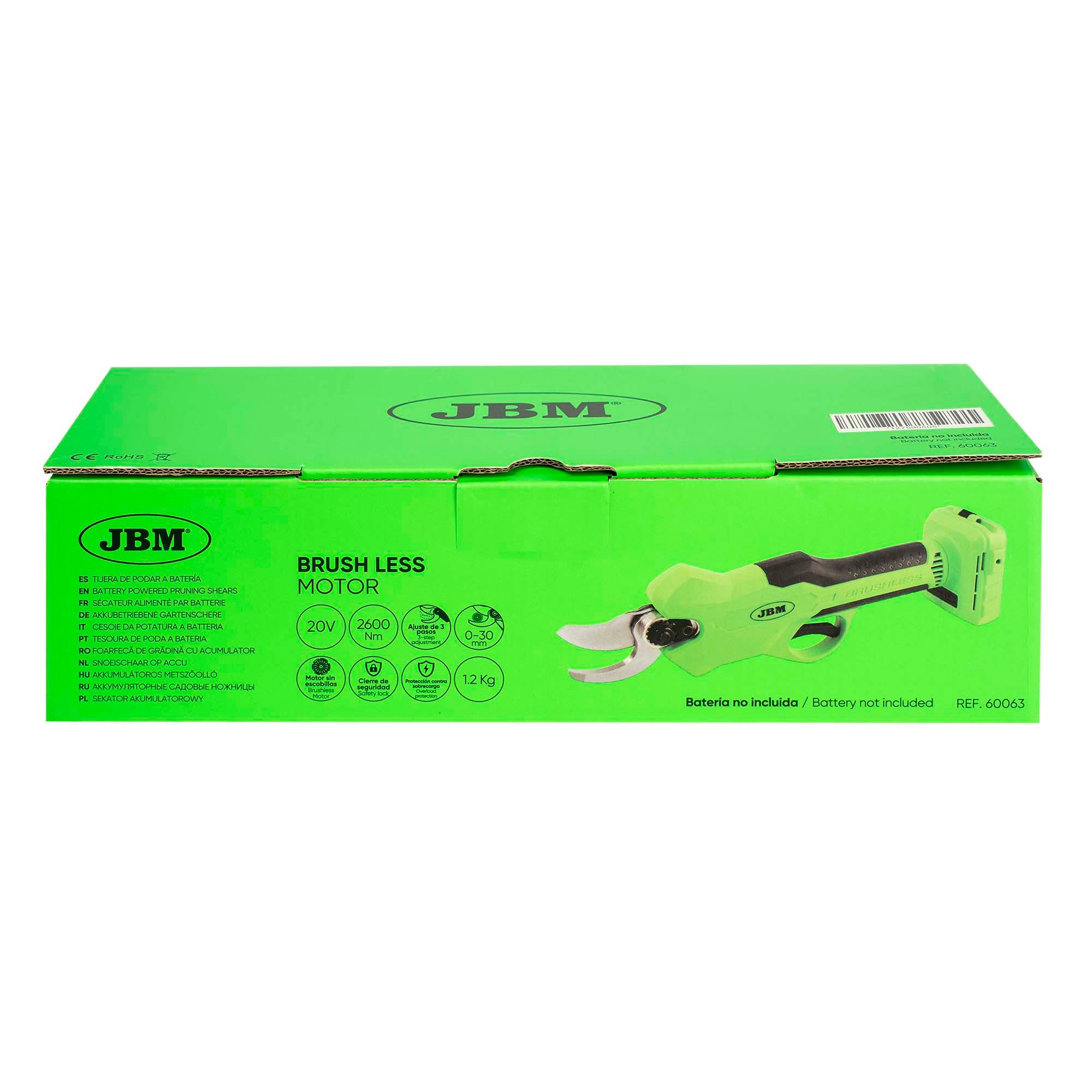 CESOIE DA POTATURA A BATTERIA 60063 JBM